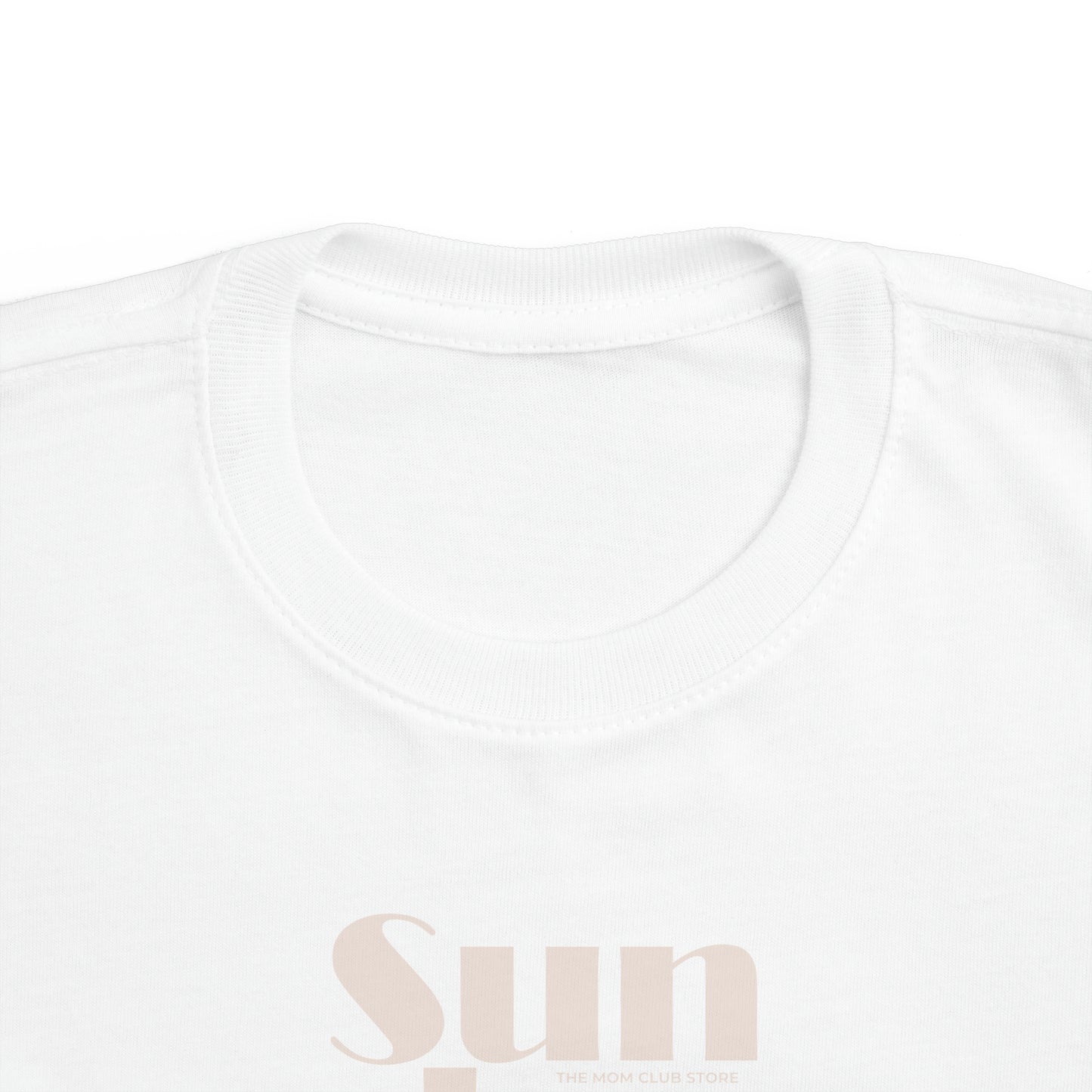 T-shirt à manches courtes à imprimé unisexe SUNDAY pour toddler
