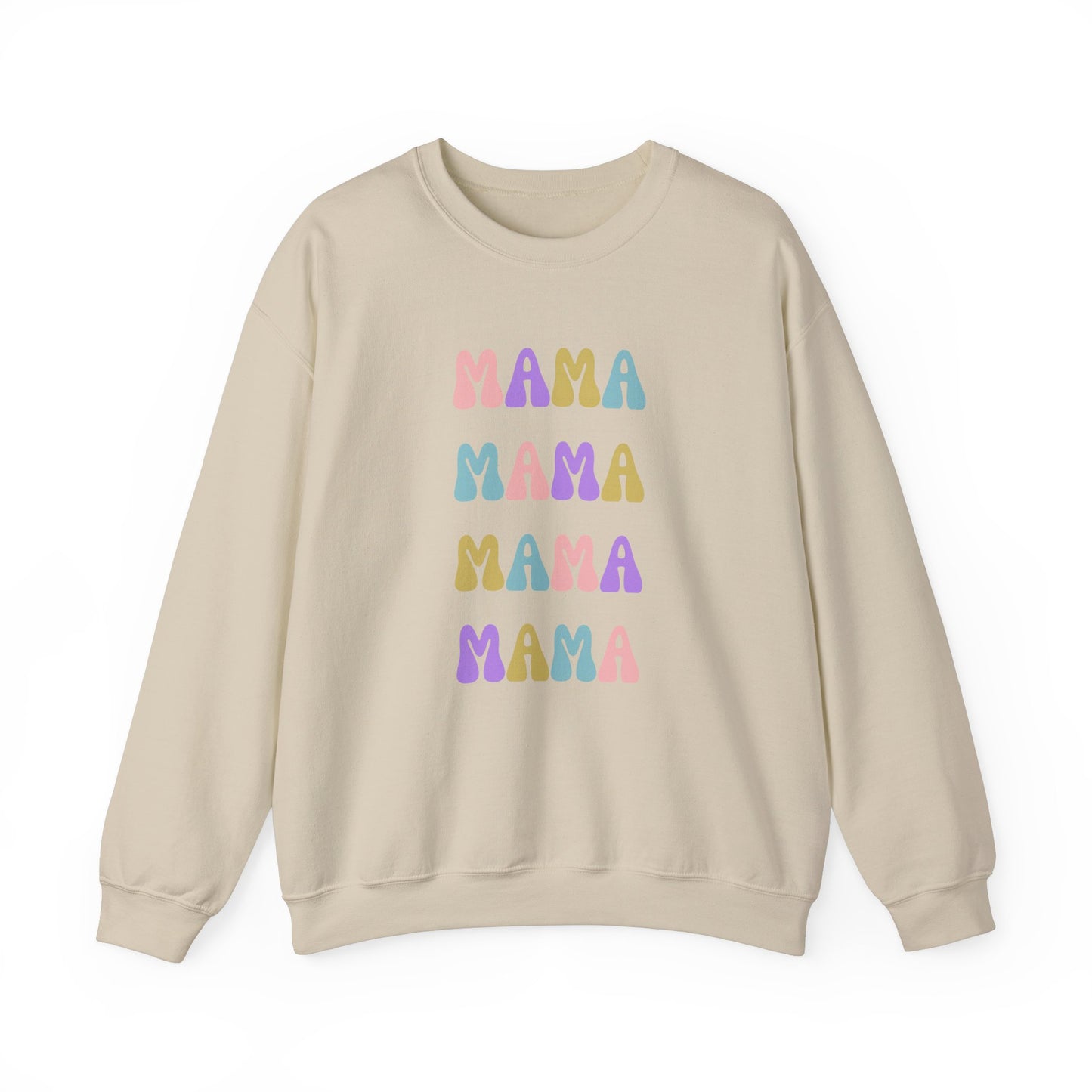 MAMA RETRO round-neck sweatshirt - adult