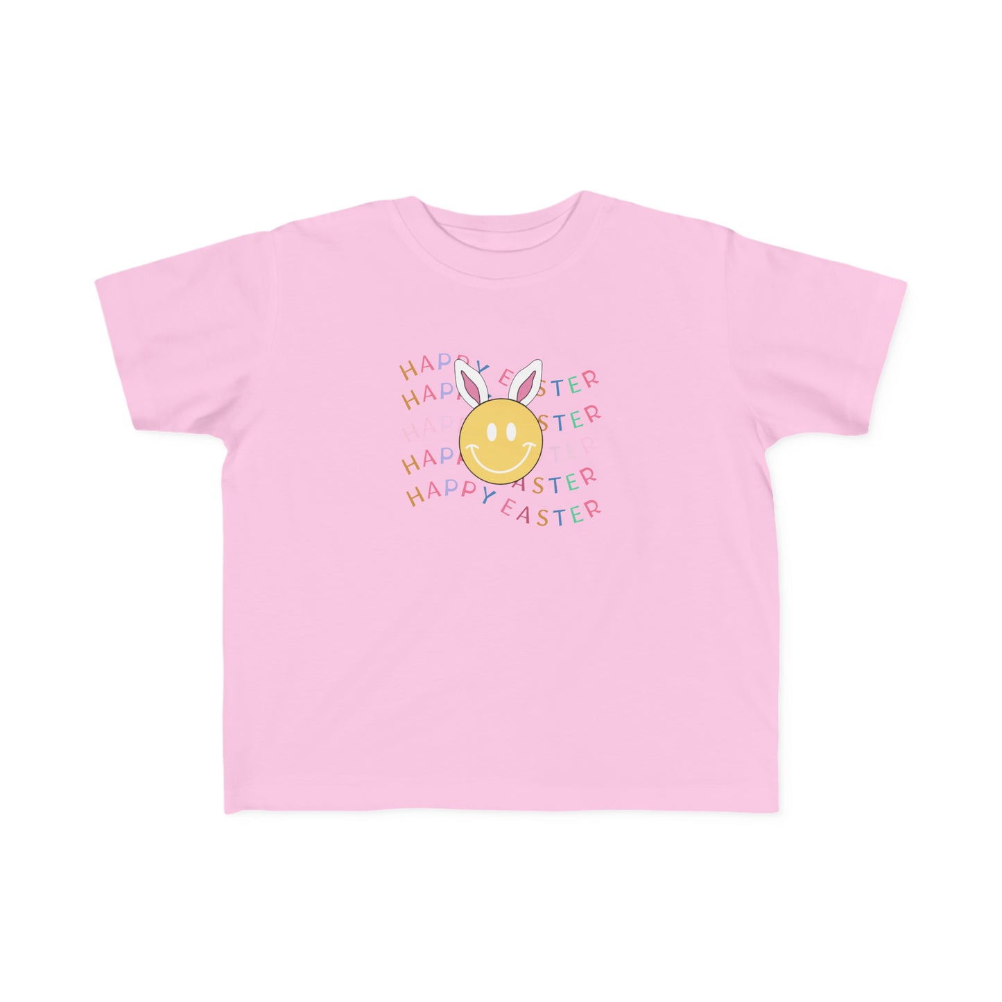 Easter yellow HAPPY EASTER t-shirt - toddler