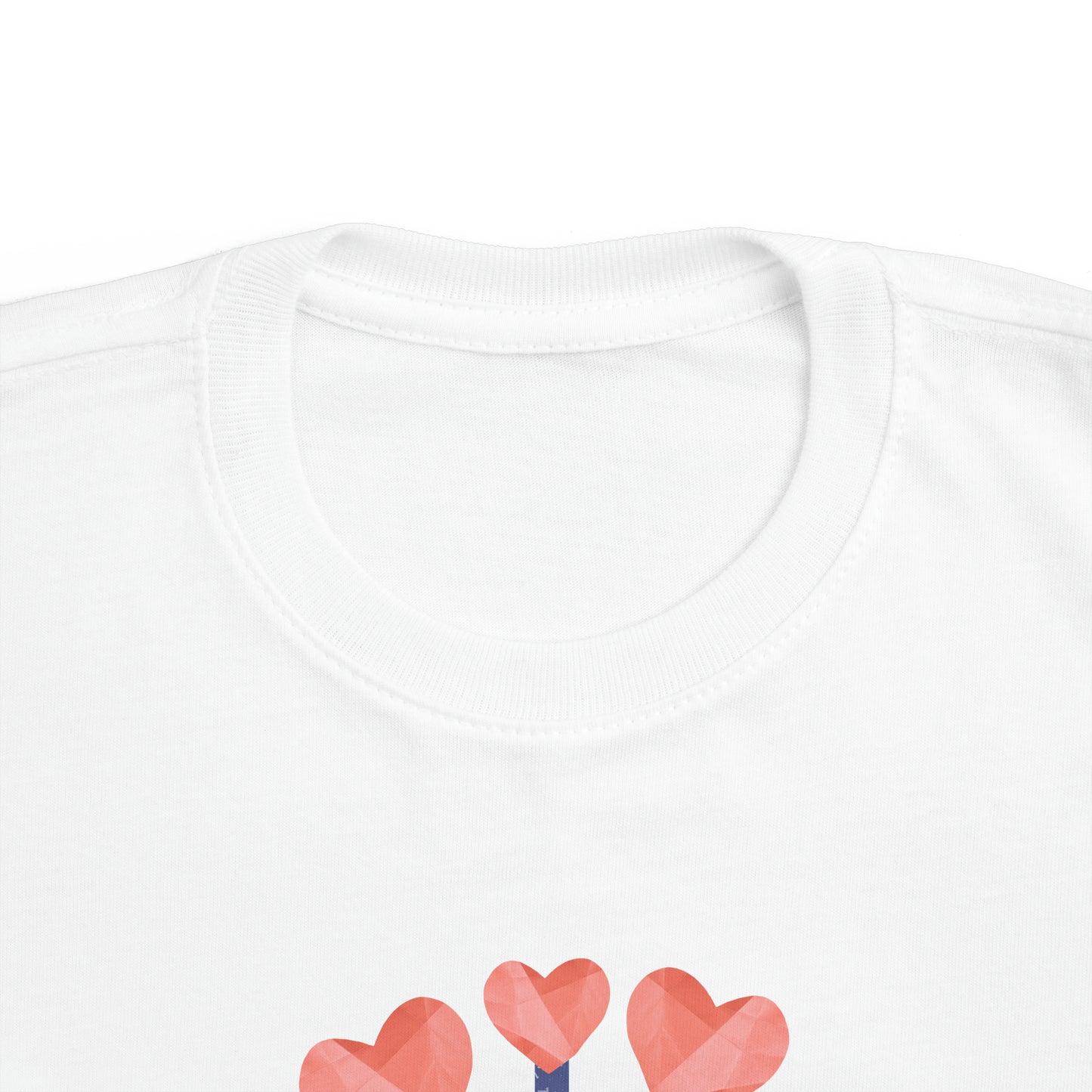 T-shirt à manches courtes à imprimé unisexe BOUQUET D'AMOUR pour toddler