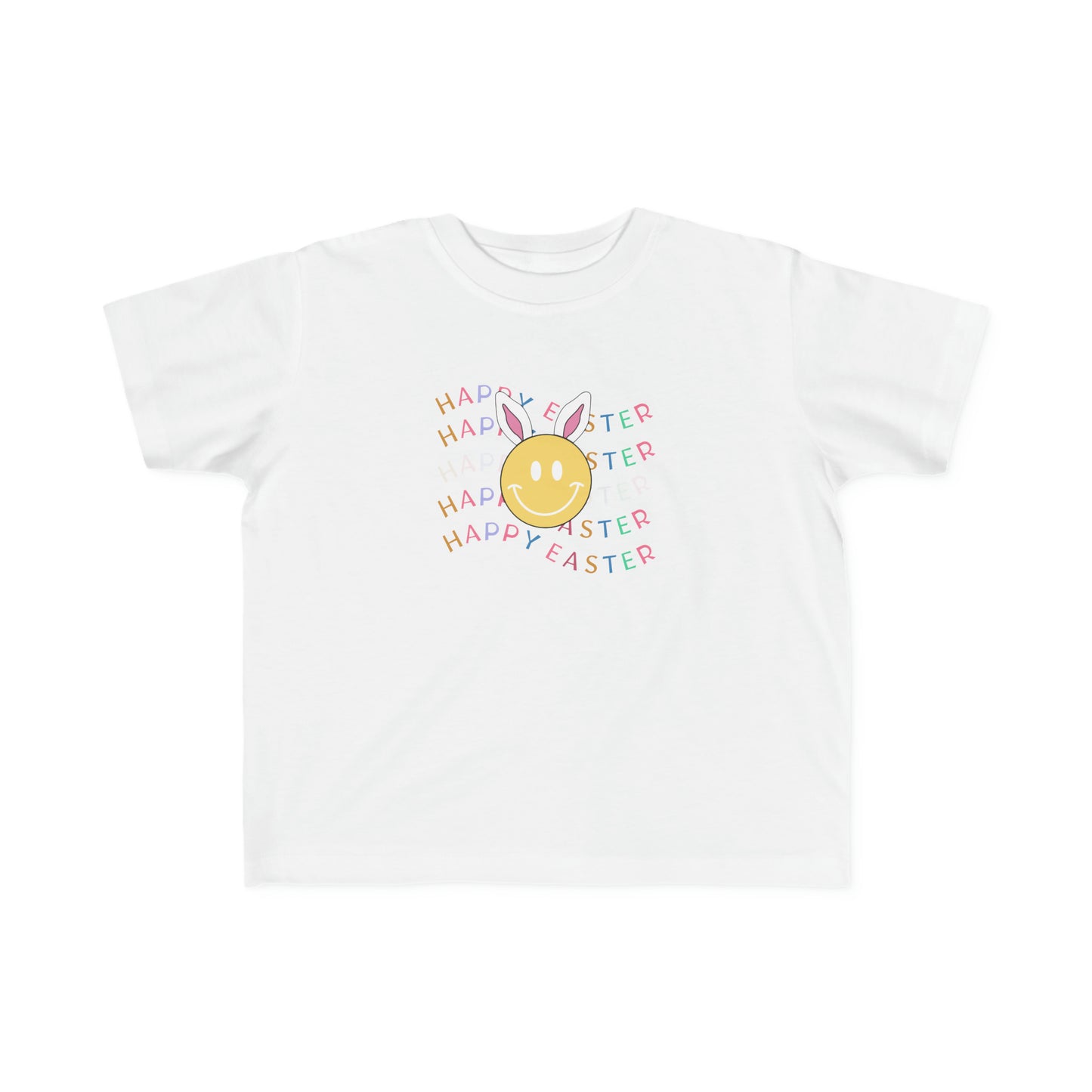 Easter yellow HAPPY EASTER t-shirt - toddler