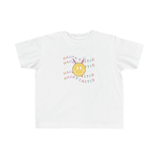 Easter yellow HAPPY EASTER t-shirt - toddler