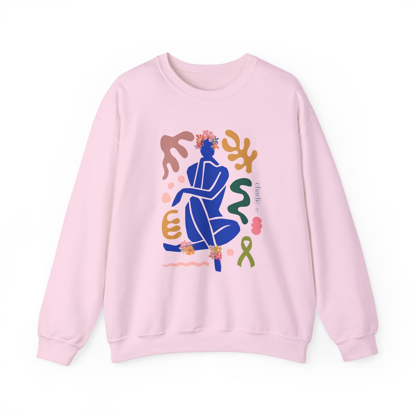 Sweatshirt crewneck -LYME- pour adulte