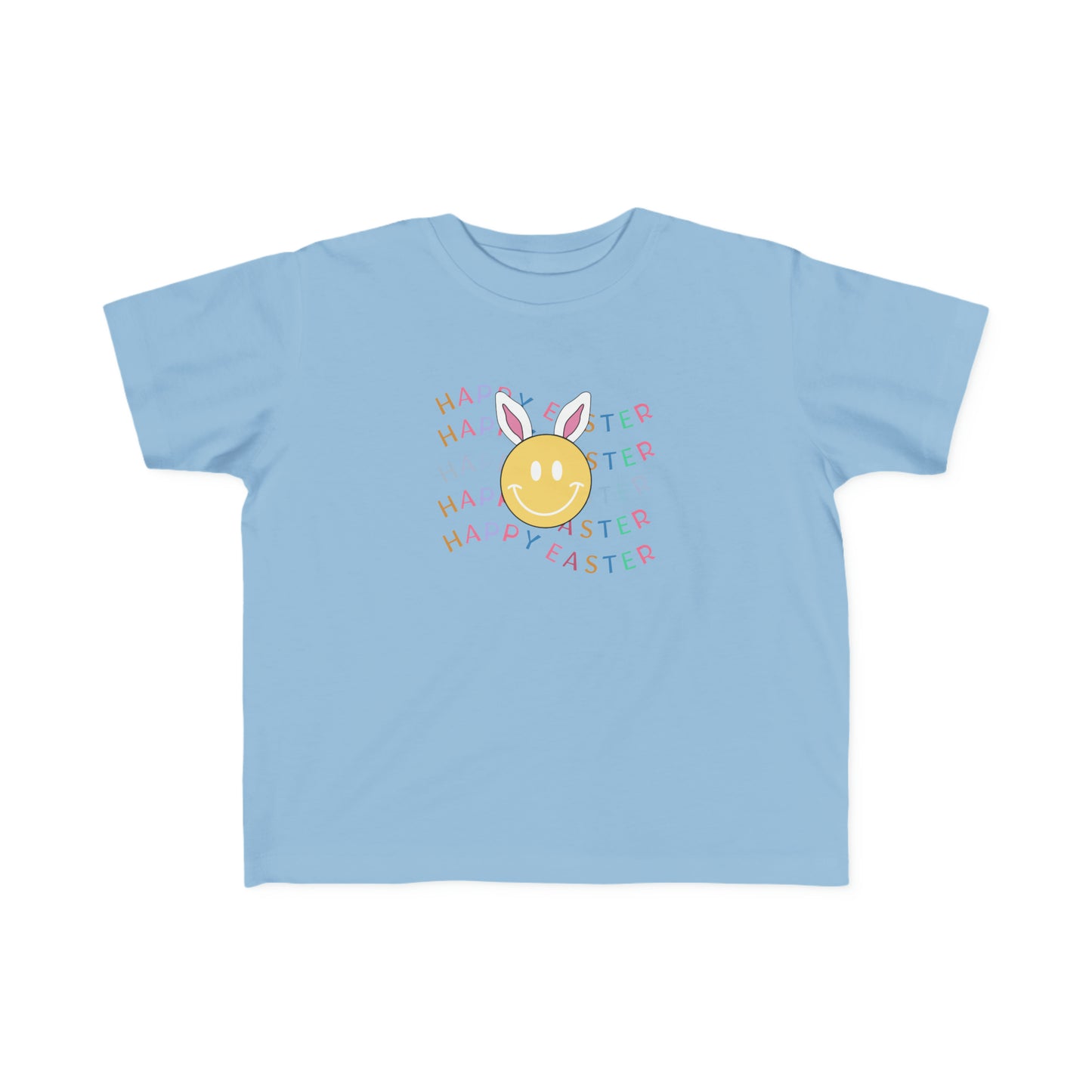 Easter yellow HAPPY EASTER t-shirt - toddler