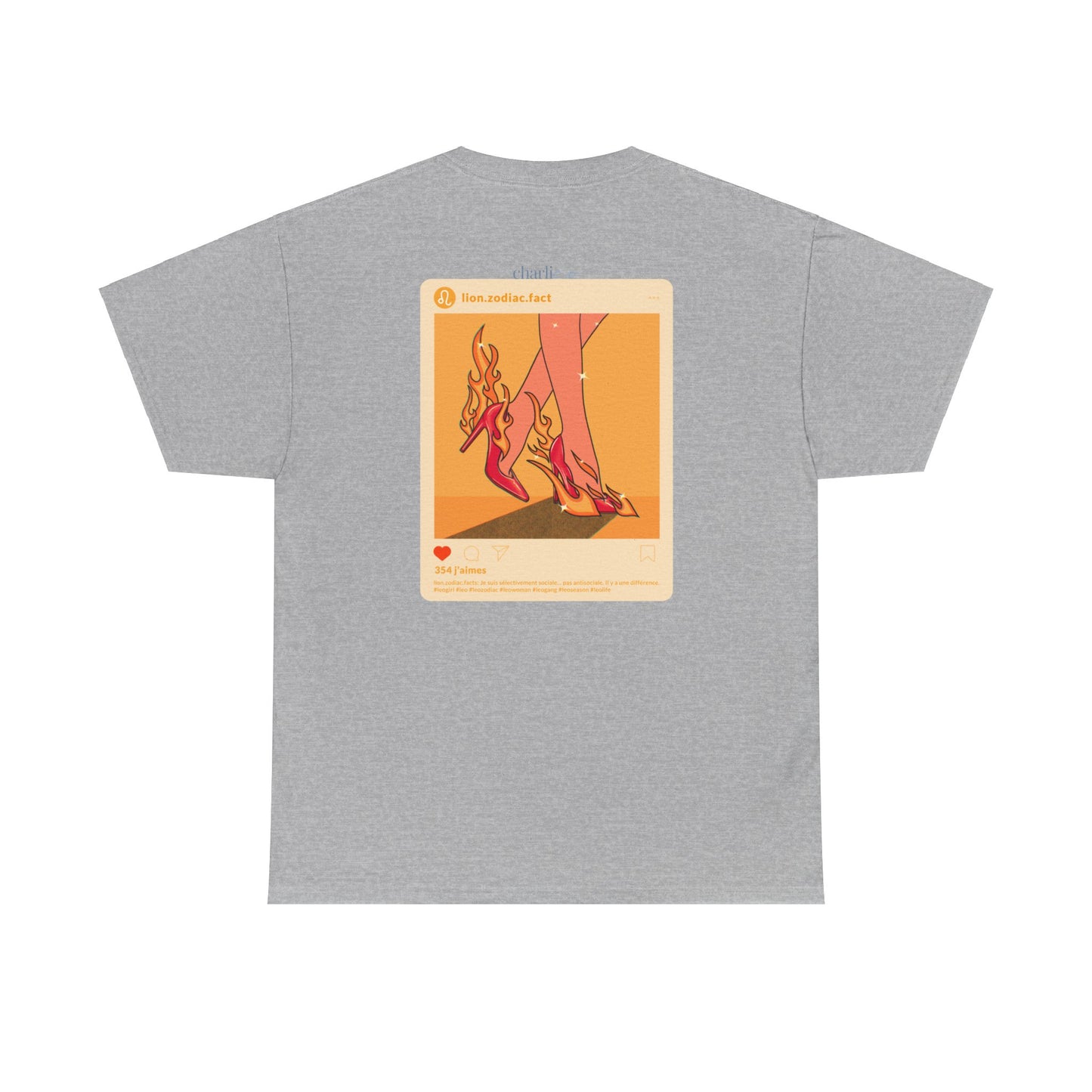 Printable t-shirt -LION- for adults