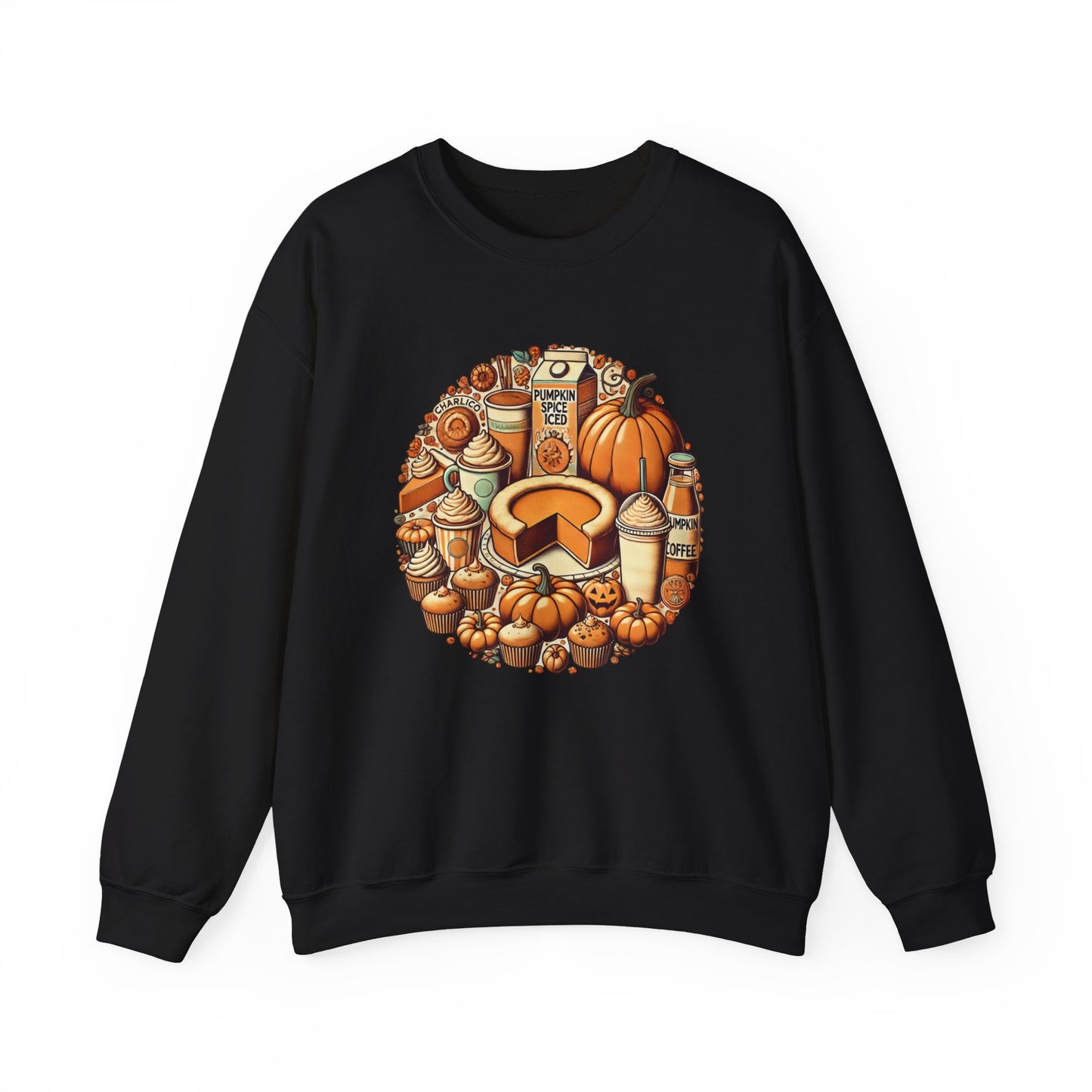 Crewneck sweatshirt to print -PUMPKINS AND CO- unisex for adults