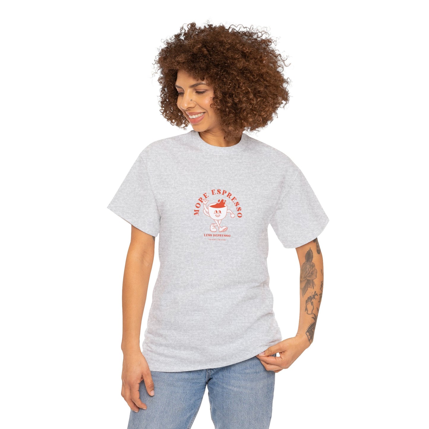 More espresso LESS DEPRESSO t-shirt - adult