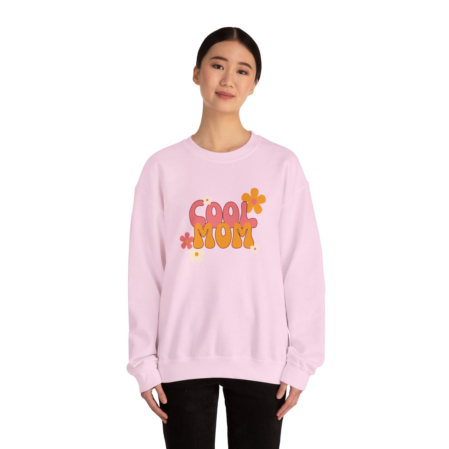 sweatshirt à col rond COOL MOM