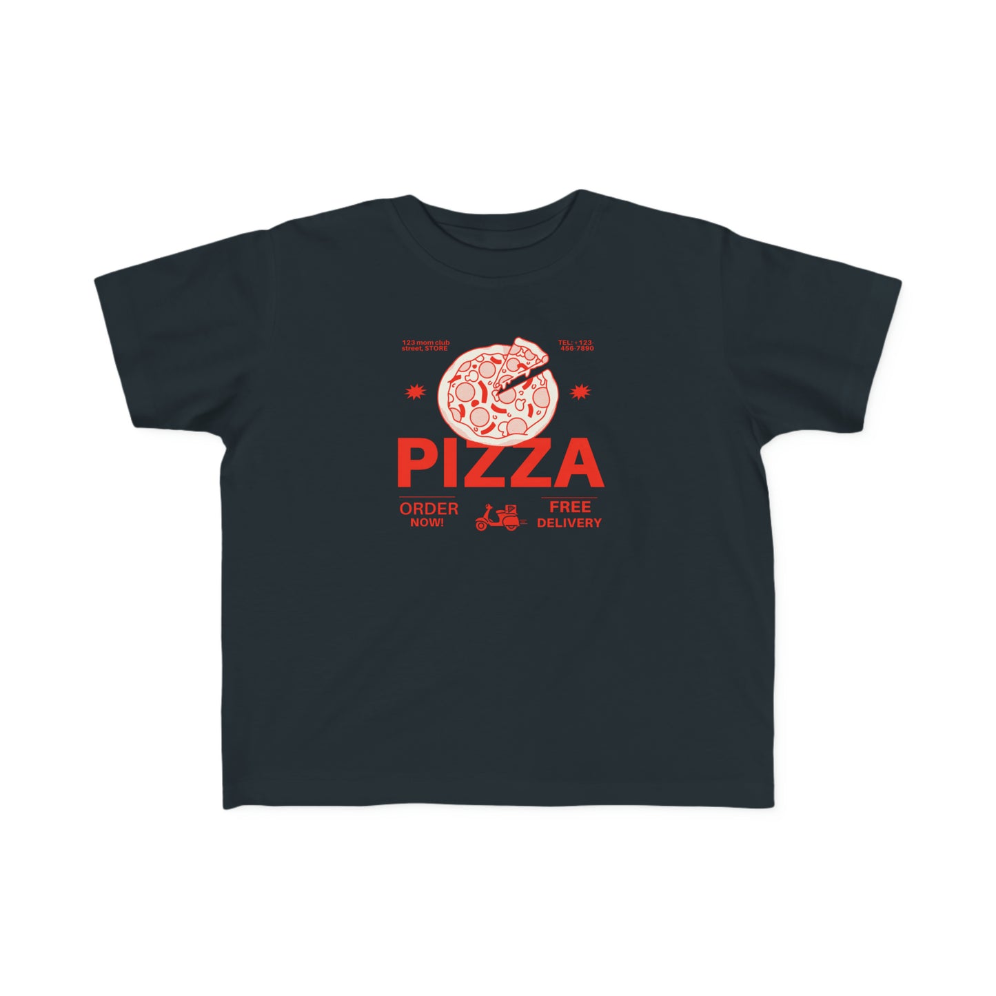 English PIZZA DELIVERY t-shirt - toddler