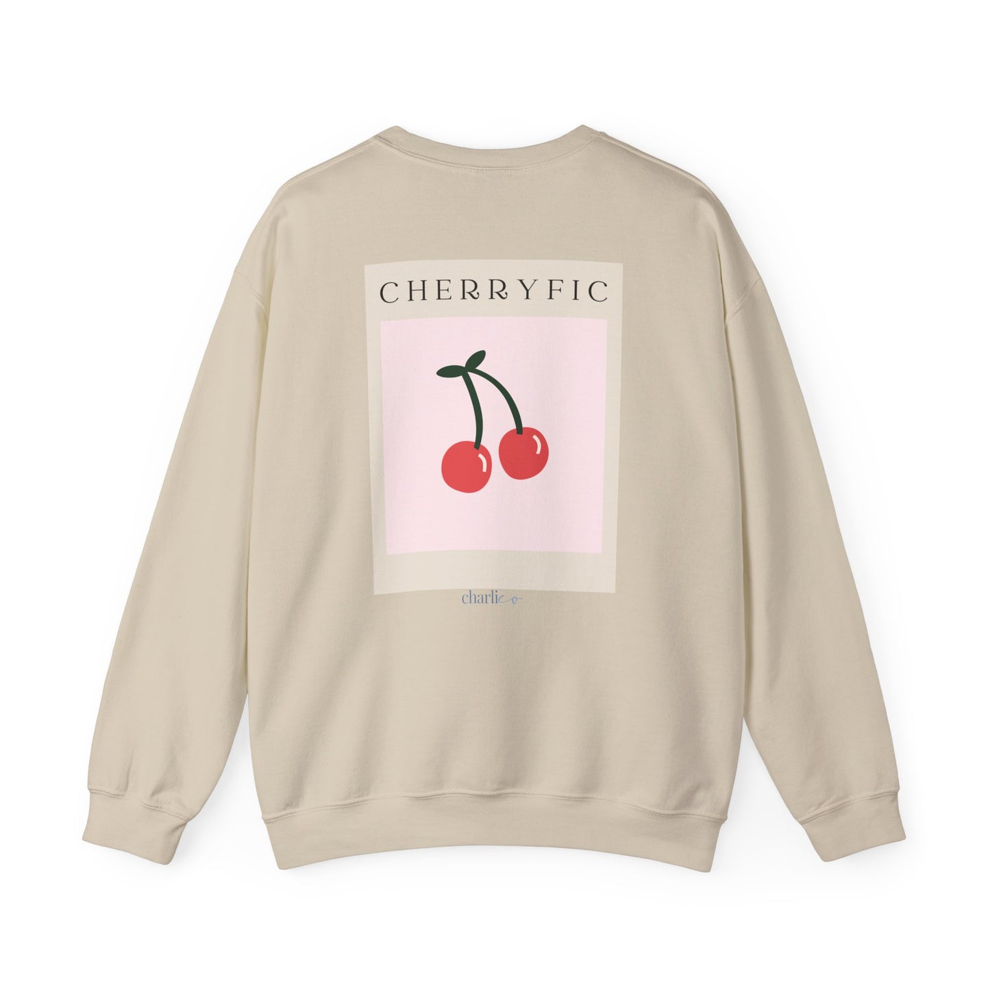 Crewneck sweatshirt -CHERRYFIC- for adults