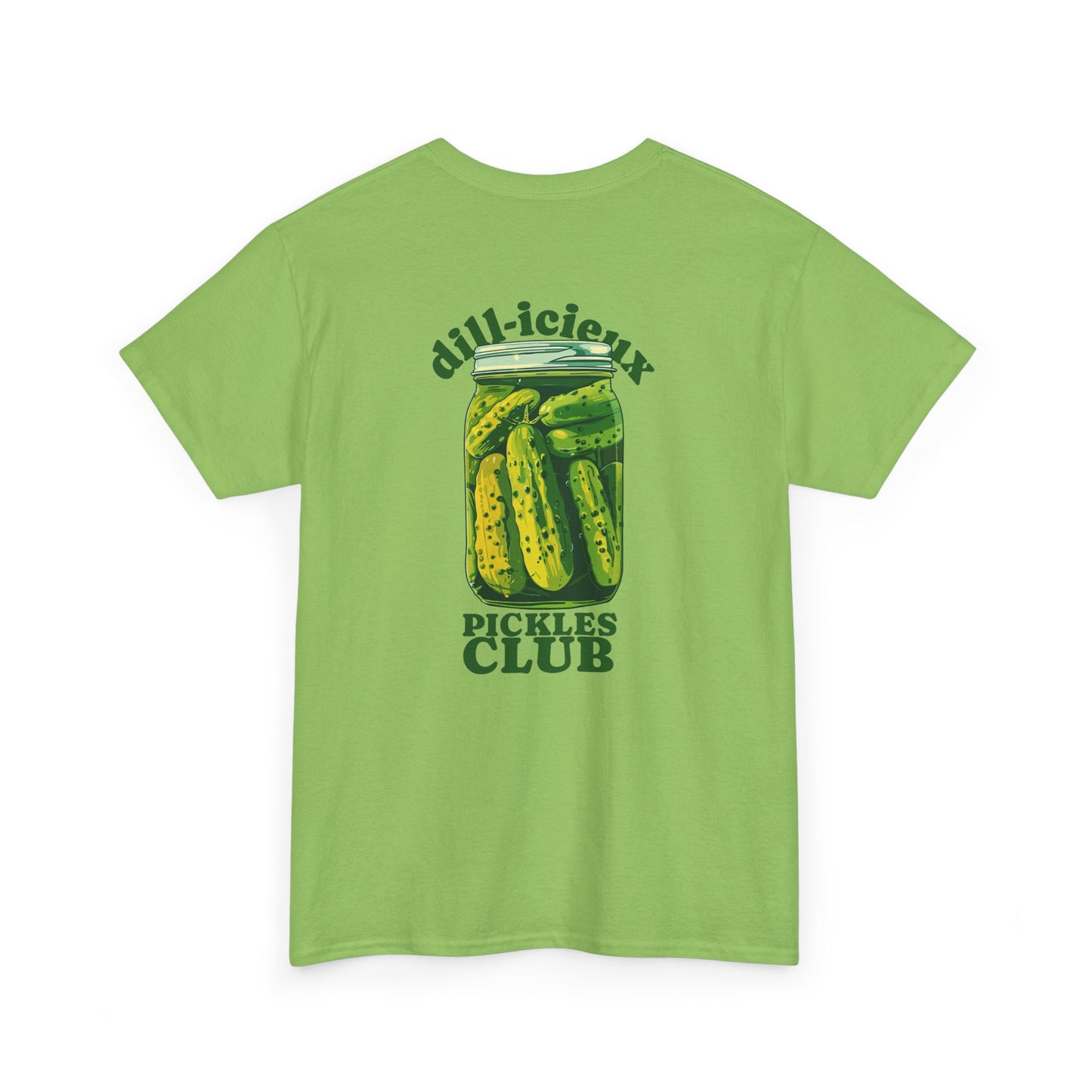 Printable t-shirt -DILL-ICIEUX PICKLES CLUB- for adults