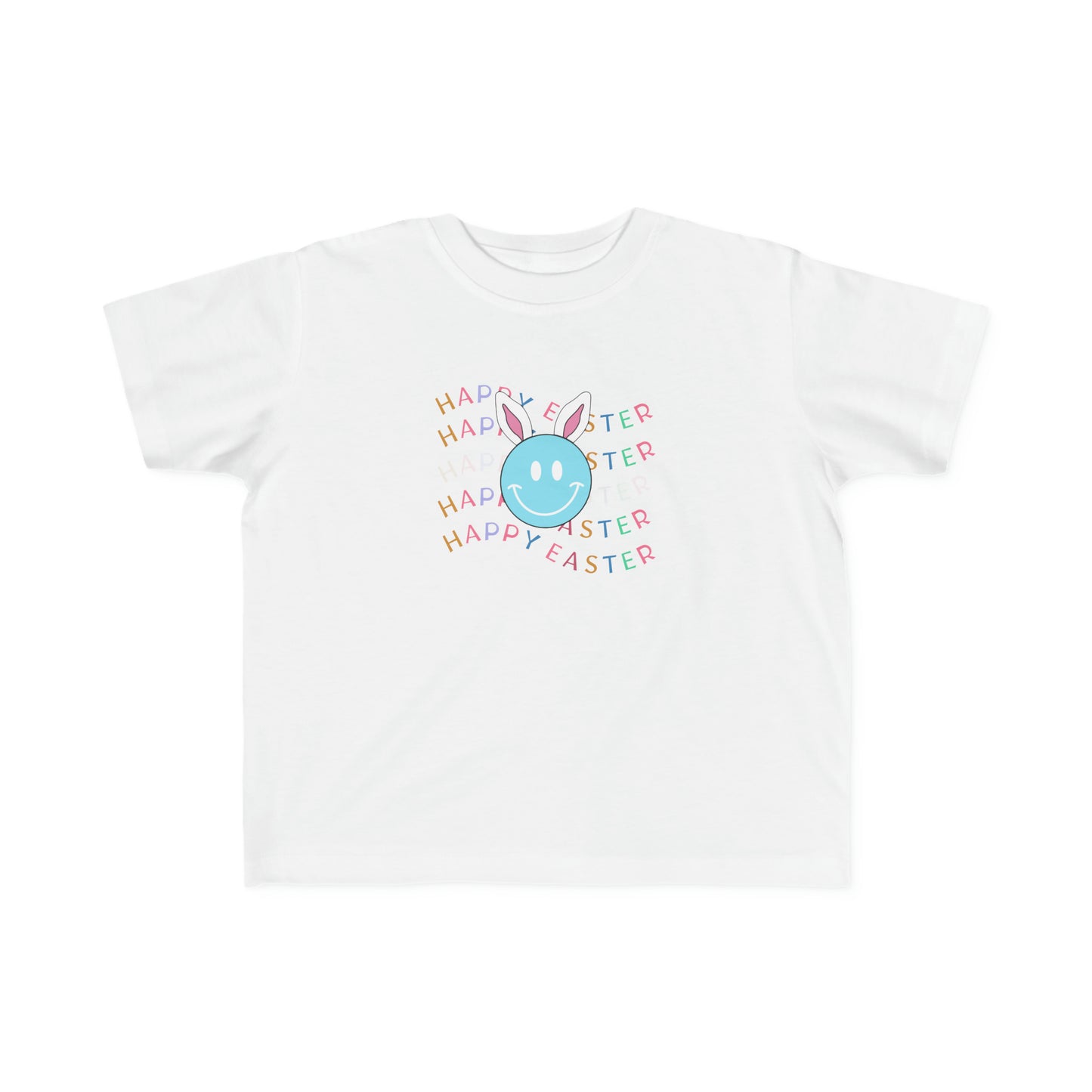 HAPPY EASTER blue easter t-shirt - toddler