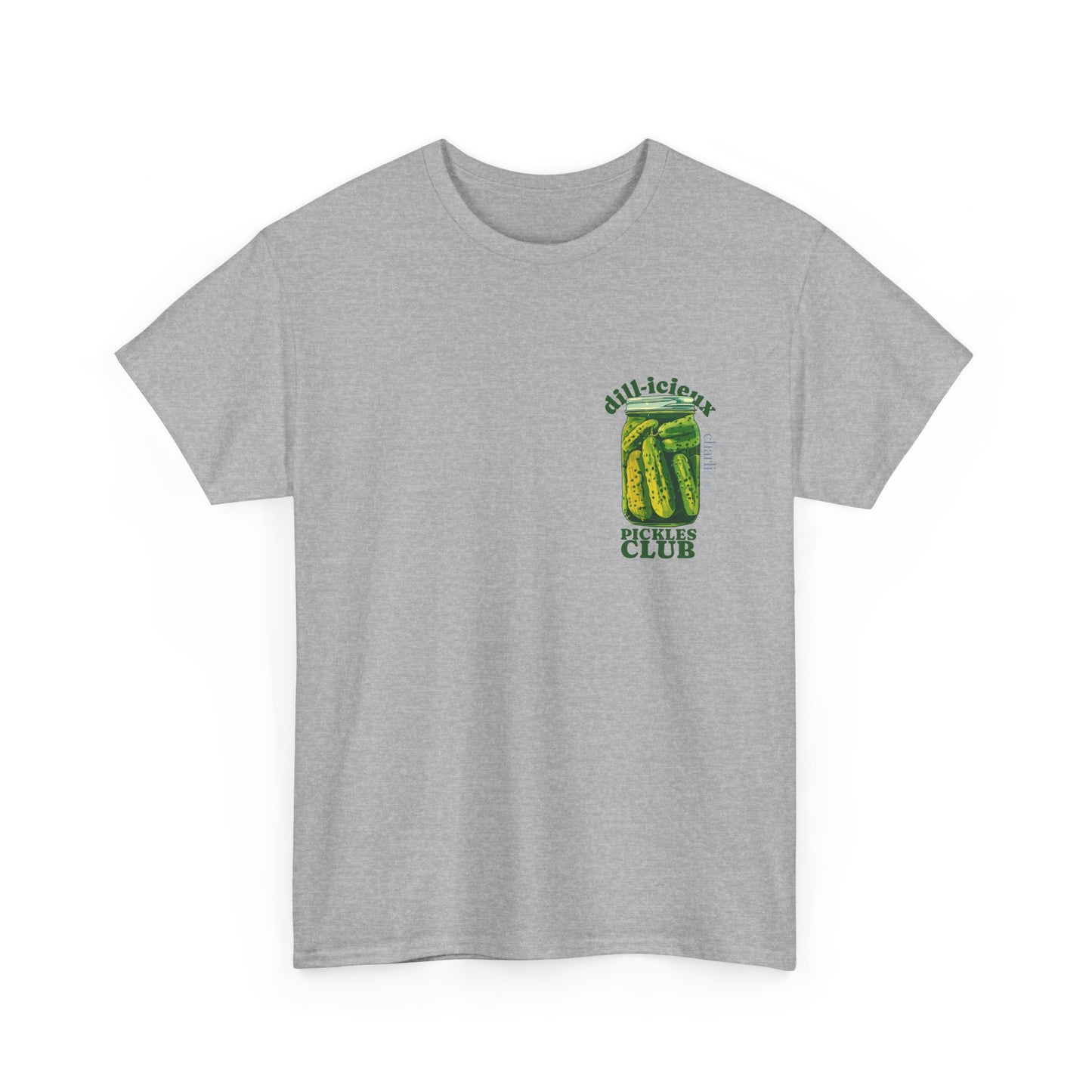 Printable t-shirt -DILL-ICIEUX PICKLES CLUB- for adults