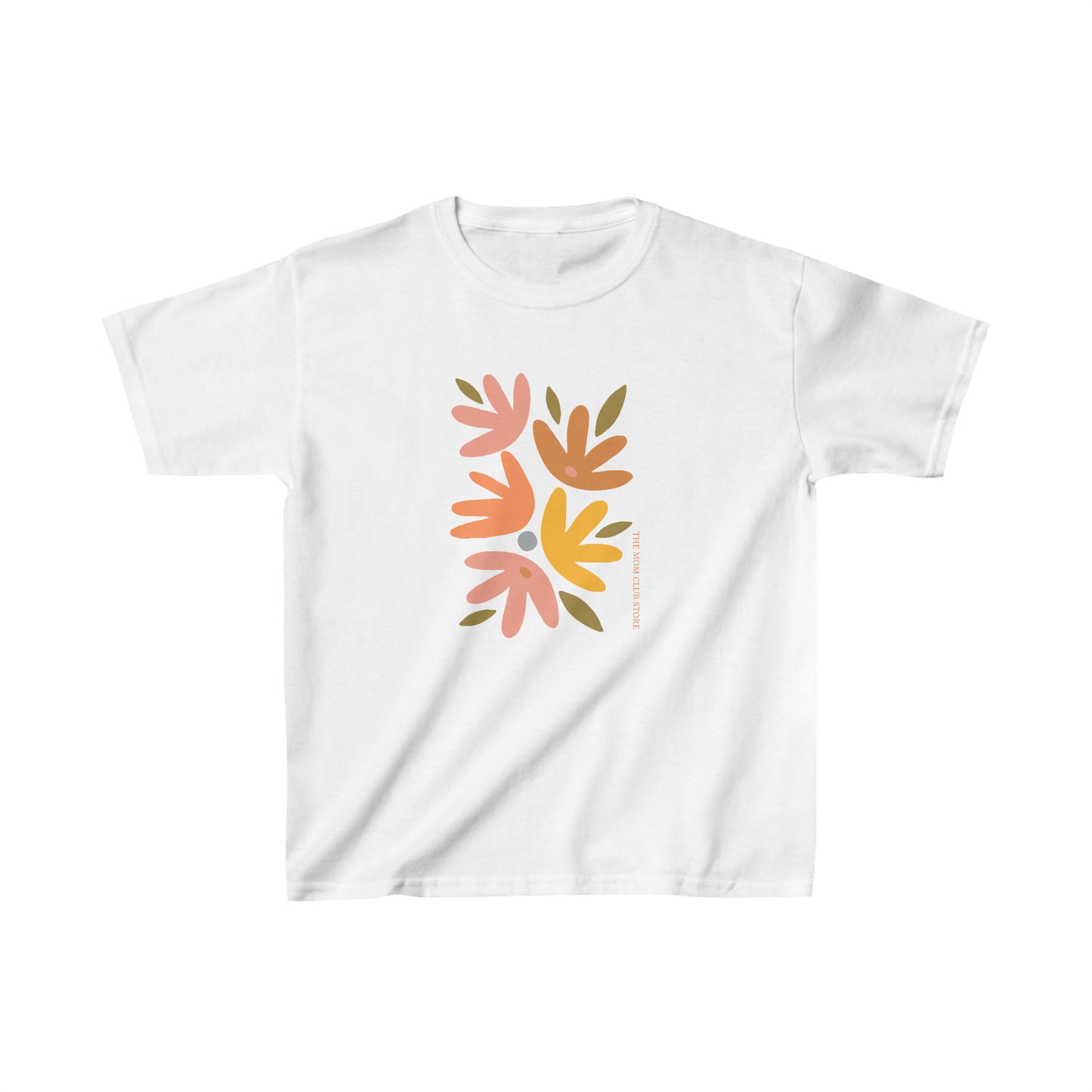 T-shirt à manches courtes à imprimé unisexe pour enfant
