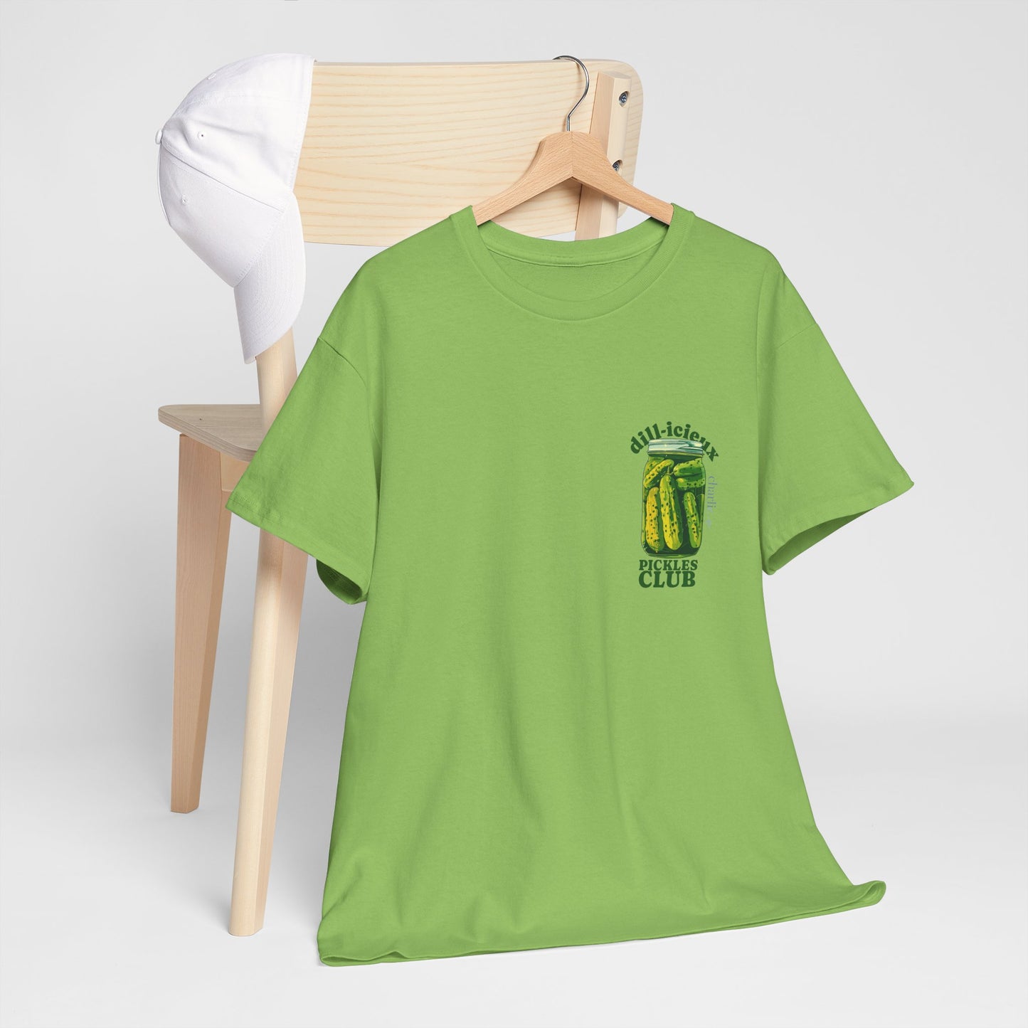 Printable t-shirt -DILL-ICIEUX PICKLES CLUB- for adults