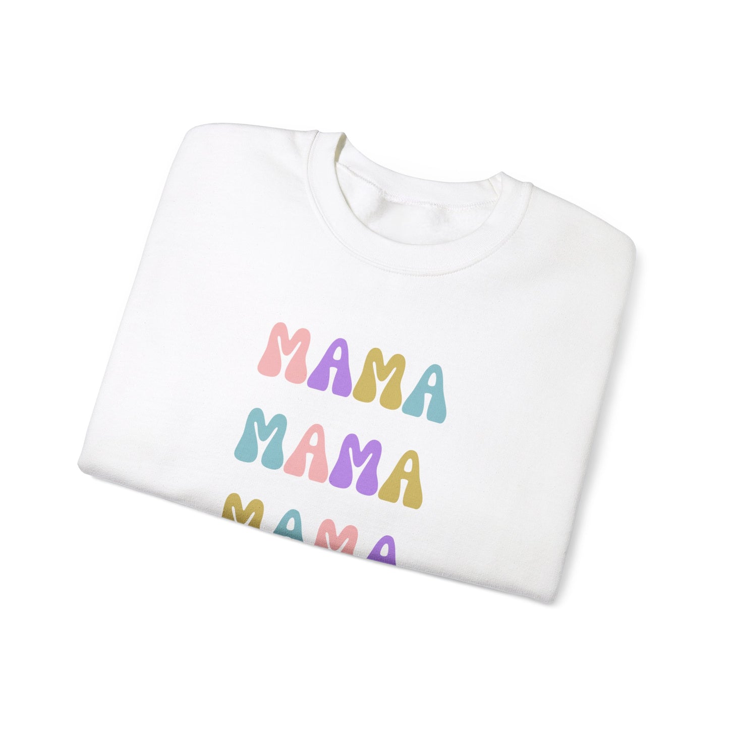 MAMA RETRO round-neck sweatshirt - adult