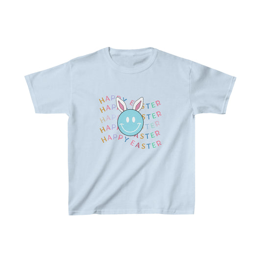 HAPPY EASTER blue t-shirt for Easter - child