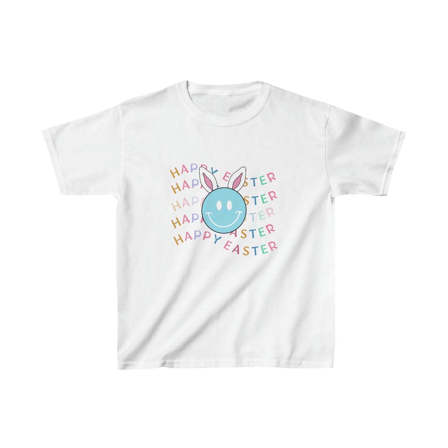 HAPPY EASTER blue t-shirt for Easter - child