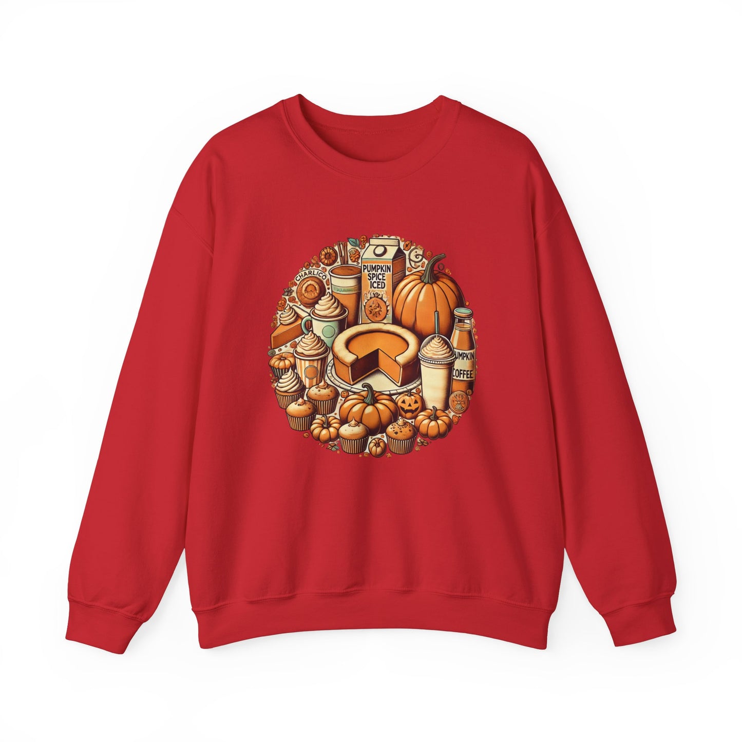 Crewneck sweatshirt to print -PUMPKINS AND CO- unisex for adults