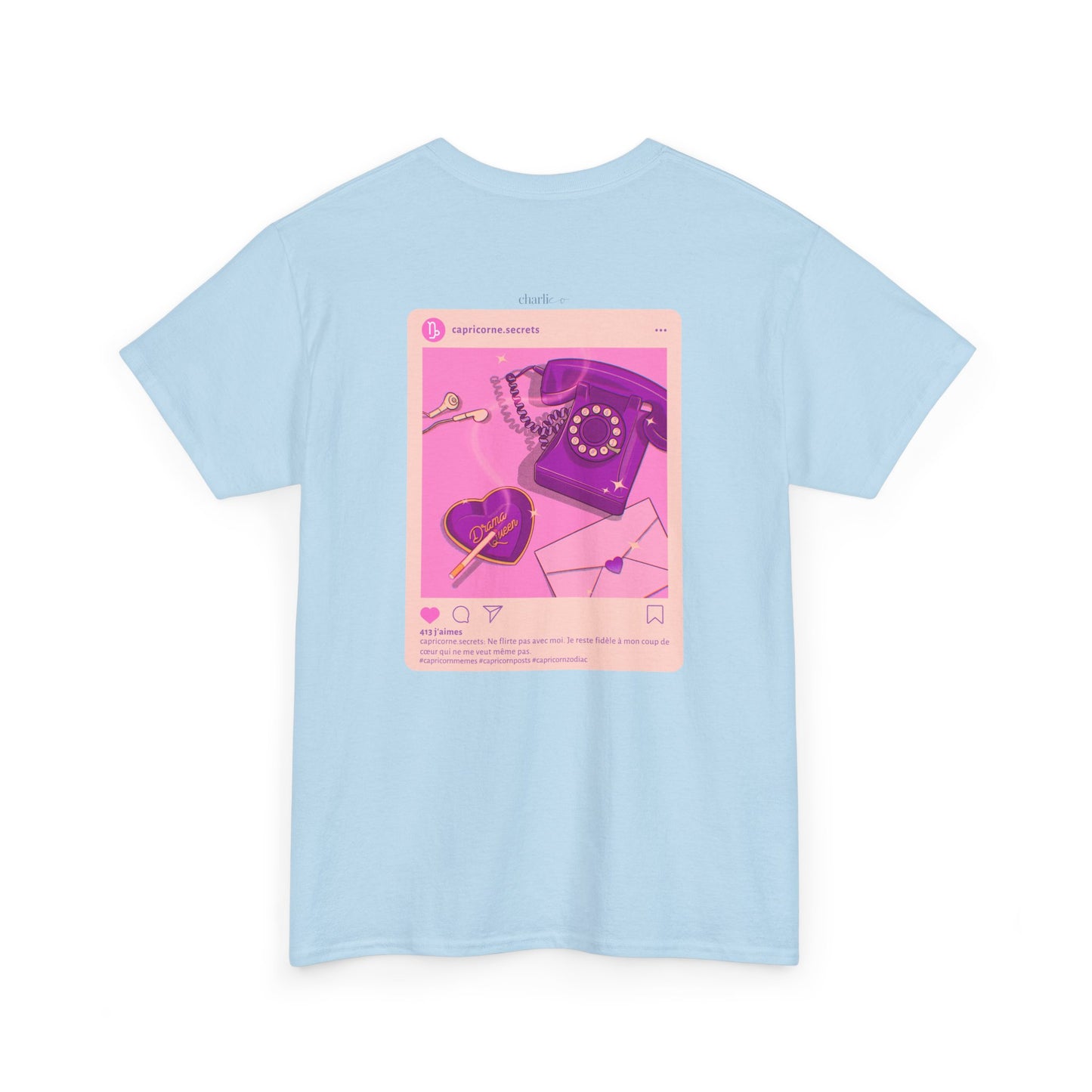 T-shirt à imprimer -CAPRICORNE- pour adulte