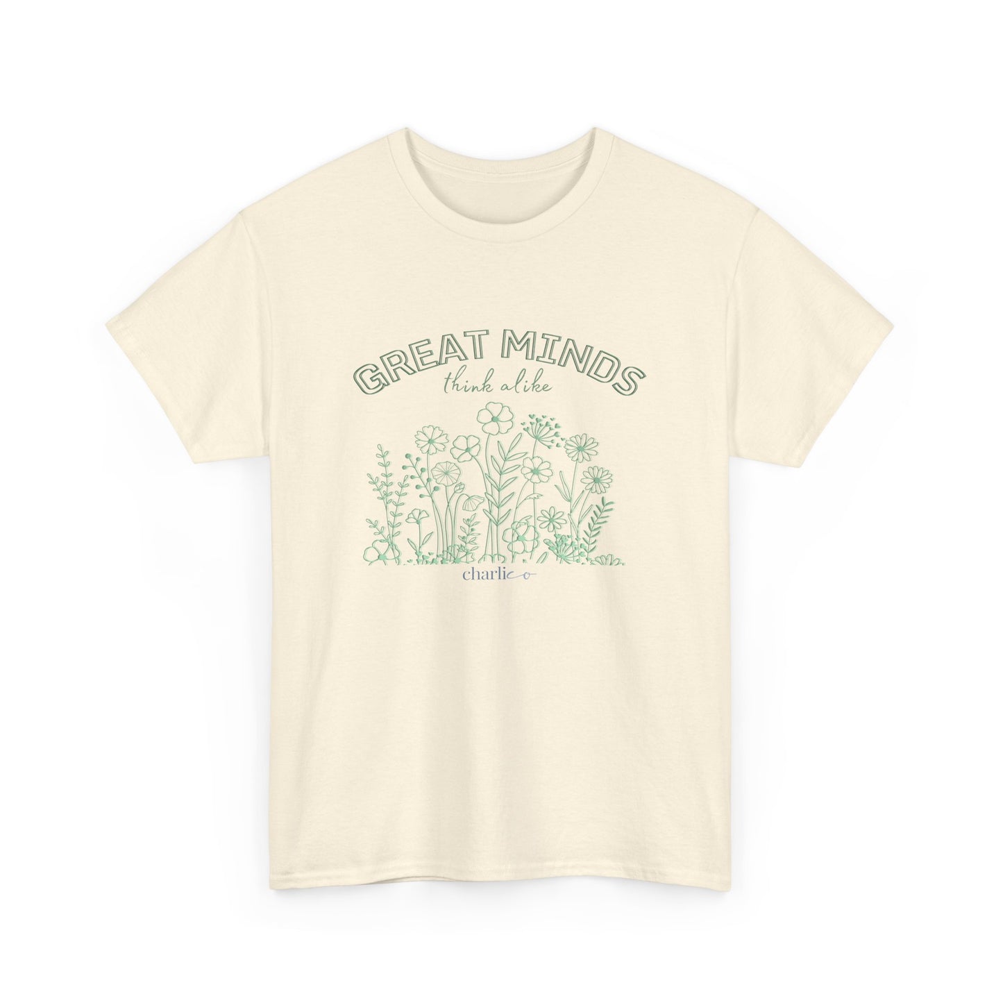 GREAT MINDS Unisex Printed Short-Sleeve T-Shirt for Adults