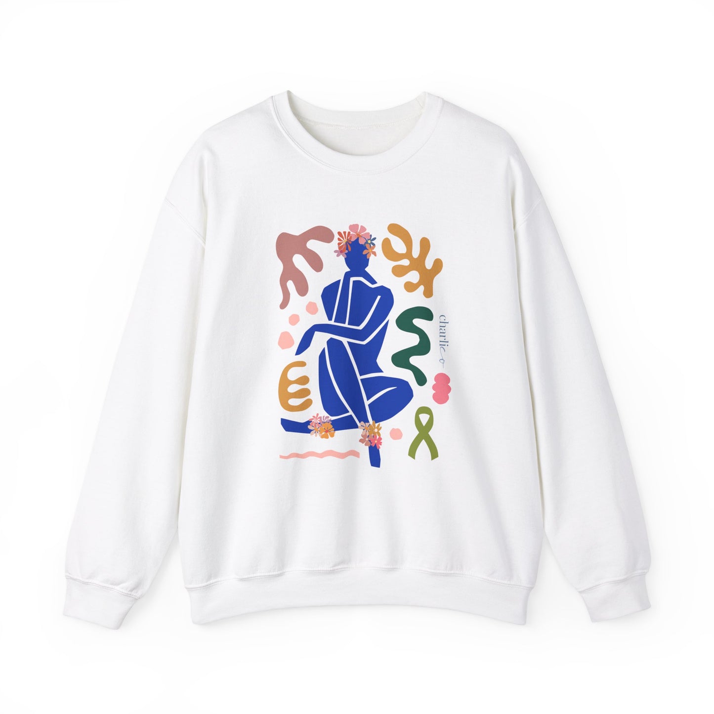 Sweatshirt crewneck -LYME- pour adulte