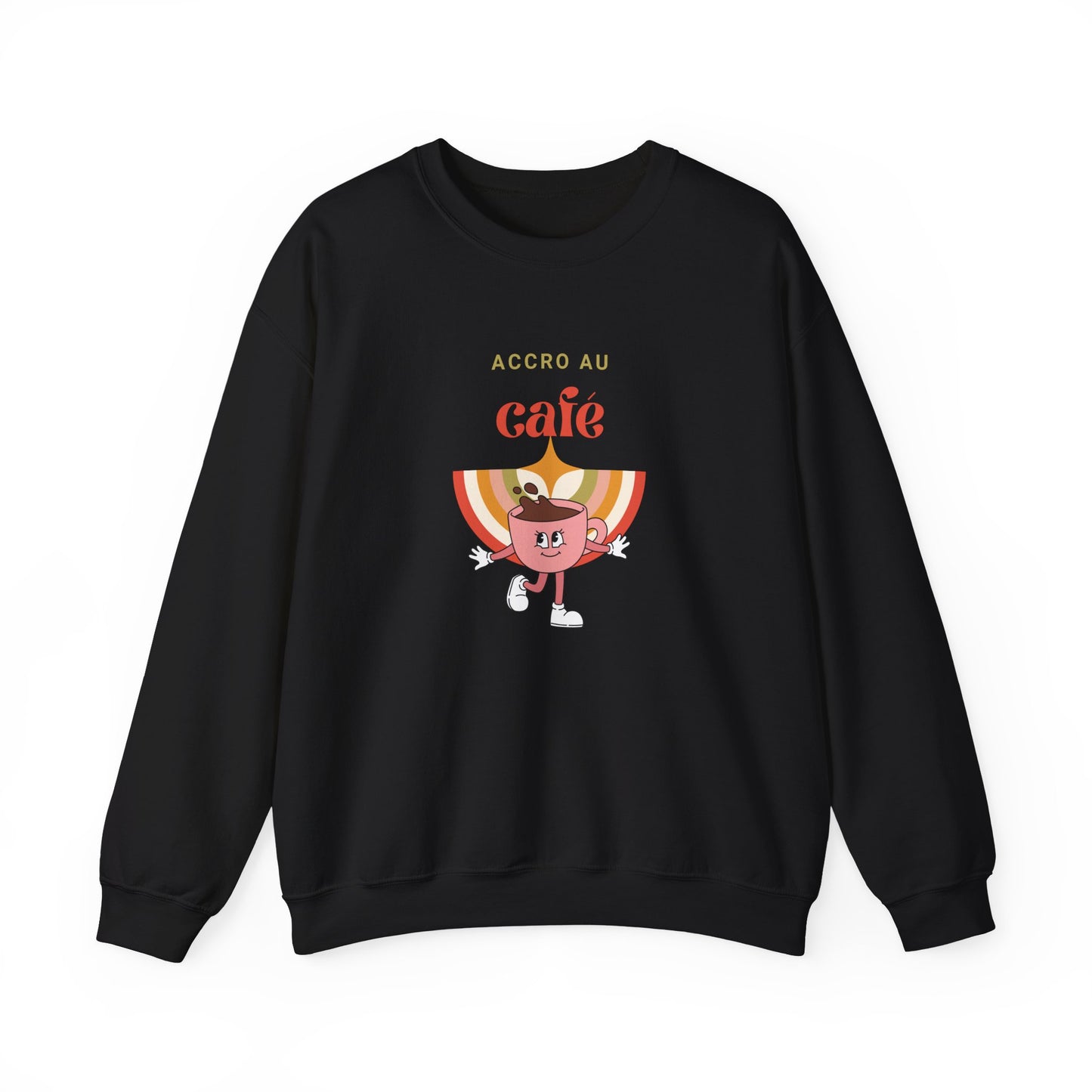 COFFEE ADDICTED crewneck sweatshirt - adult