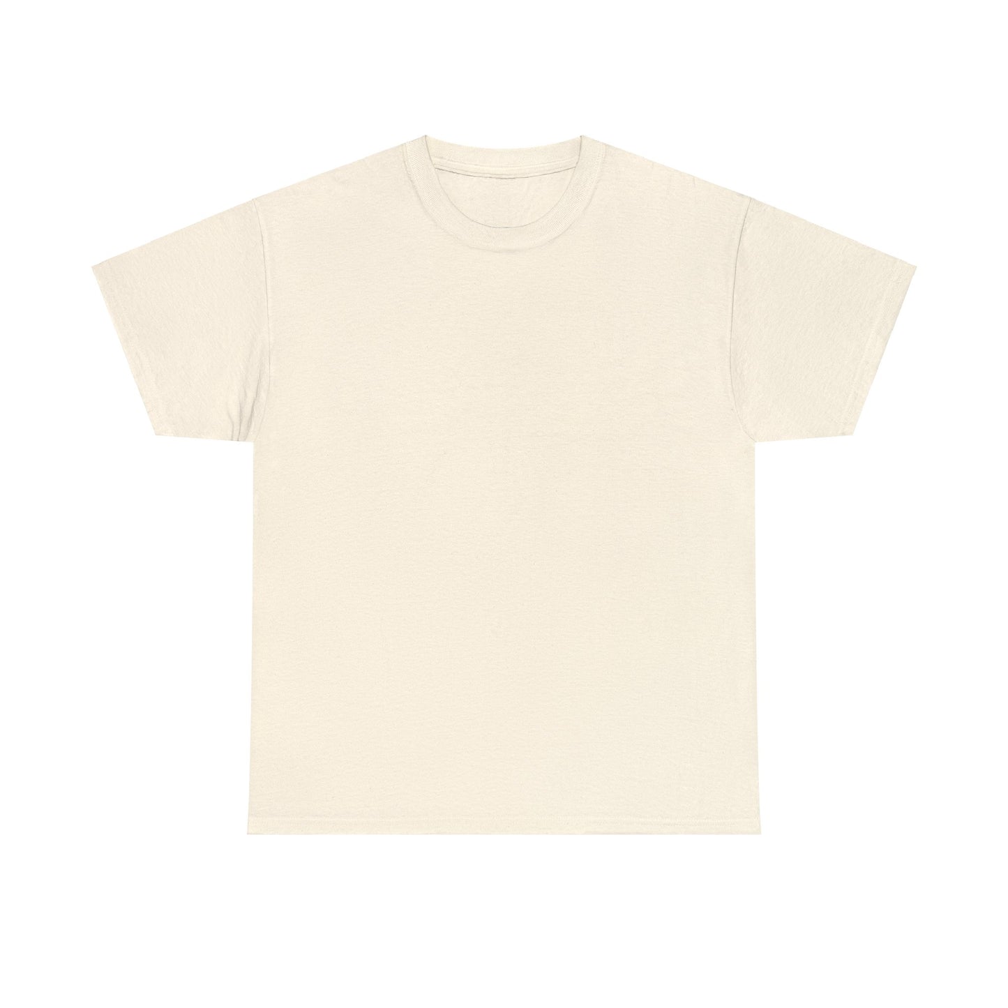 T-shirt à manches courtes à imprimé unisexe -NO RAIN- pour adulte