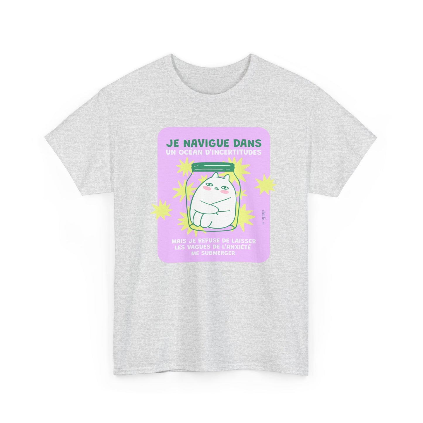 T-shirt à imprimer -ANXIÉTÉ- pour adulte