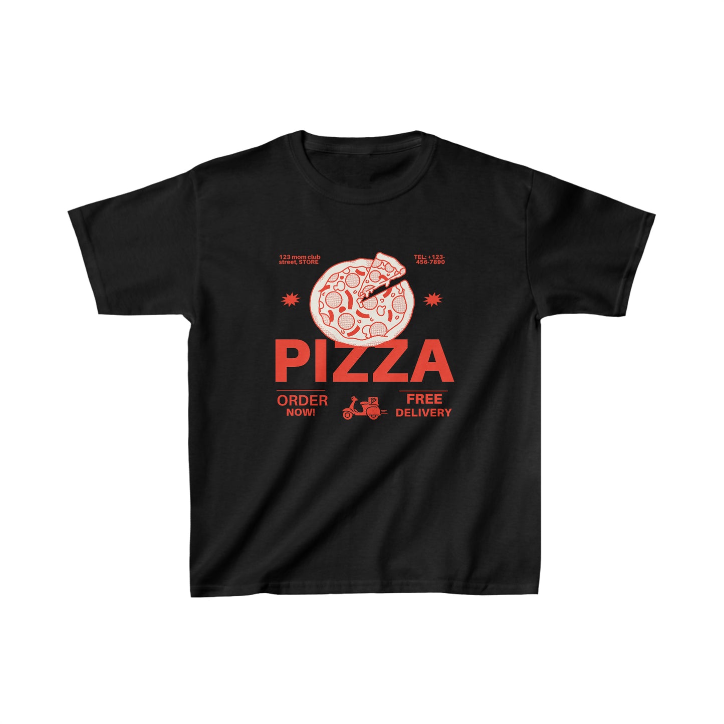 T-shirt PIZZA DELIVERY anglais - enfant
