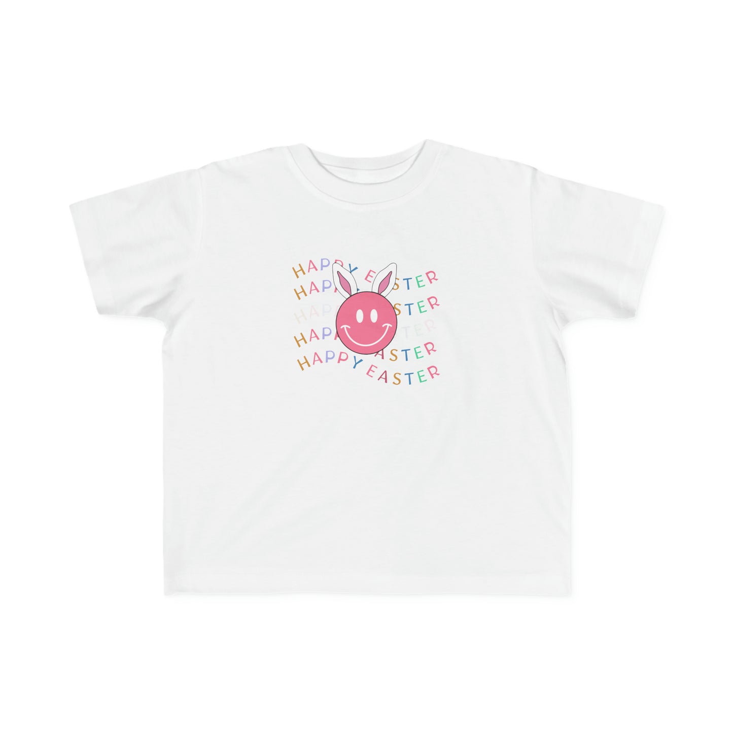 Easter pink HAPPY EASTER t-shirt - toddler