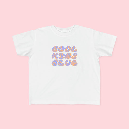 COOL KIDS CLUB unisex print short-sleeve t-shirt for toddlers