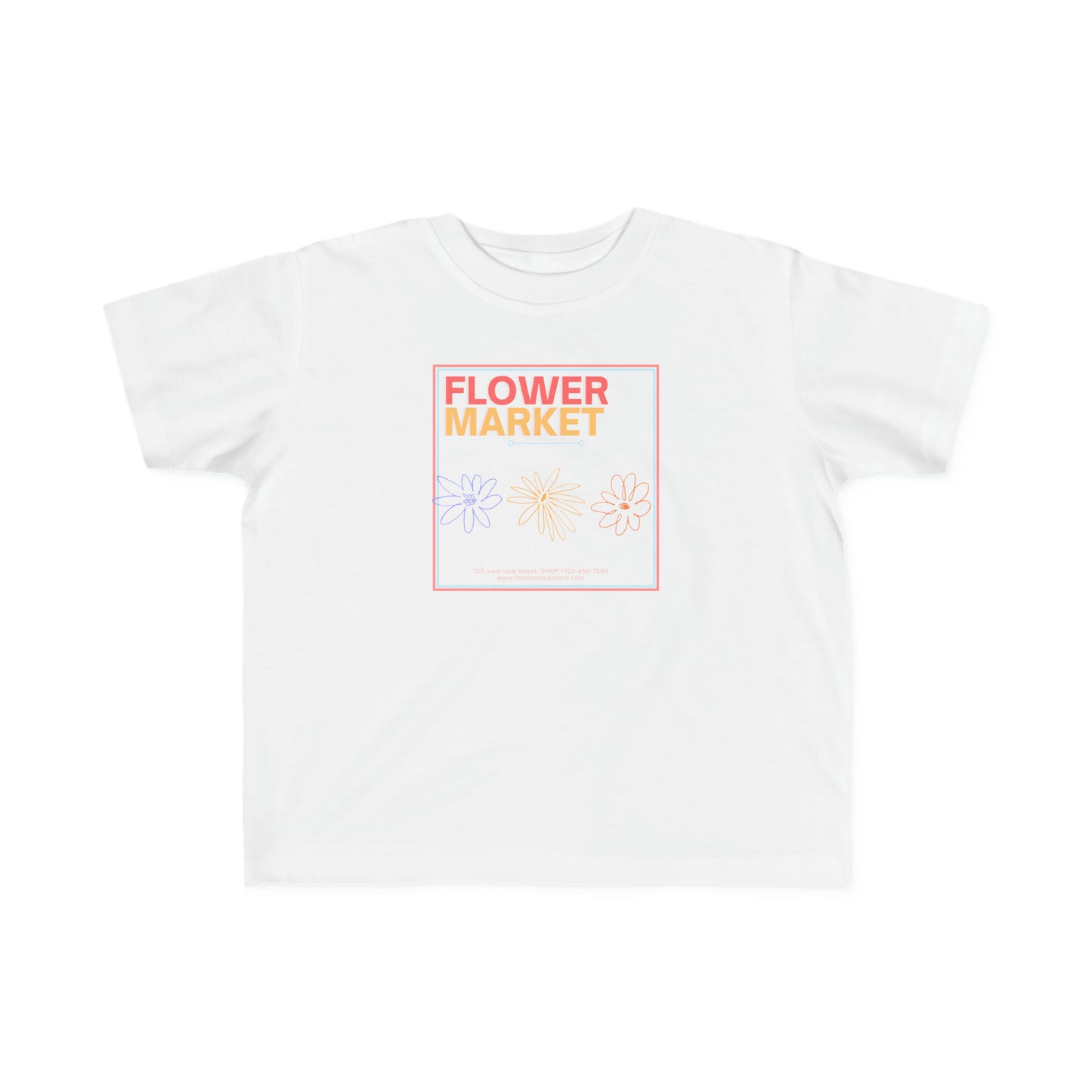 FLOWER MARKET T-shirt - toddler