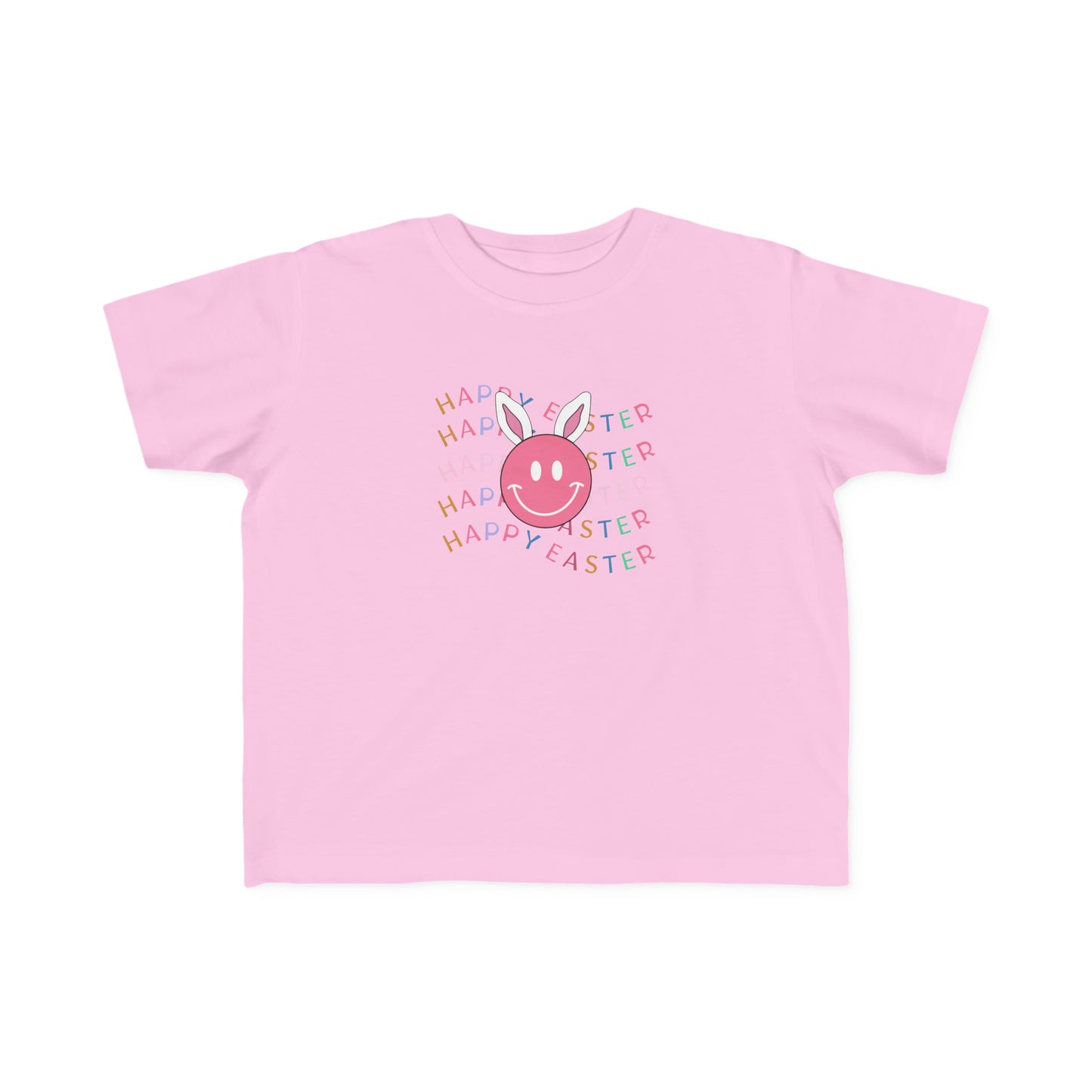 Easter pink HAPPY EASTER t-shirt - toddler