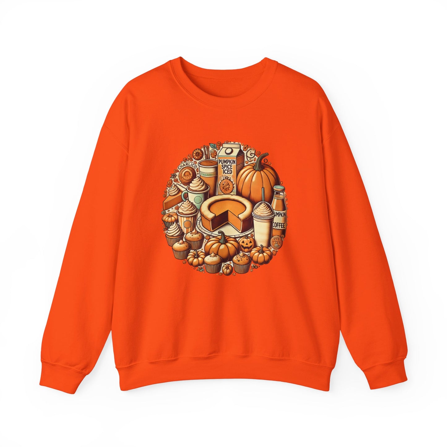 Crewneck sweatshirt to print -PUMPKINS AND CO- unisex for adults