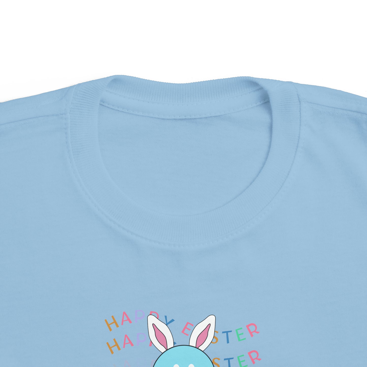 HAPPY EASTER blue easter t-shirt - toddler