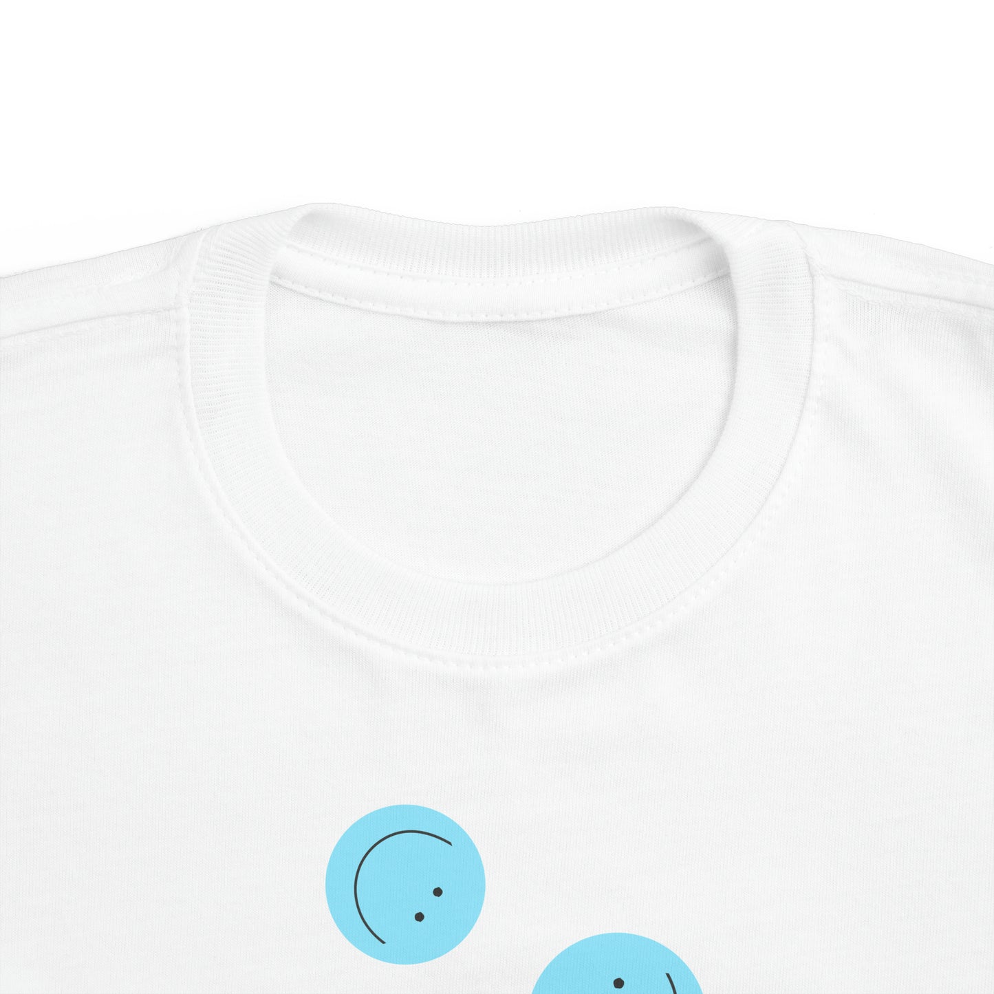 T-shirt à manches courtes à imprimé unisexe HAPPY pour toddler