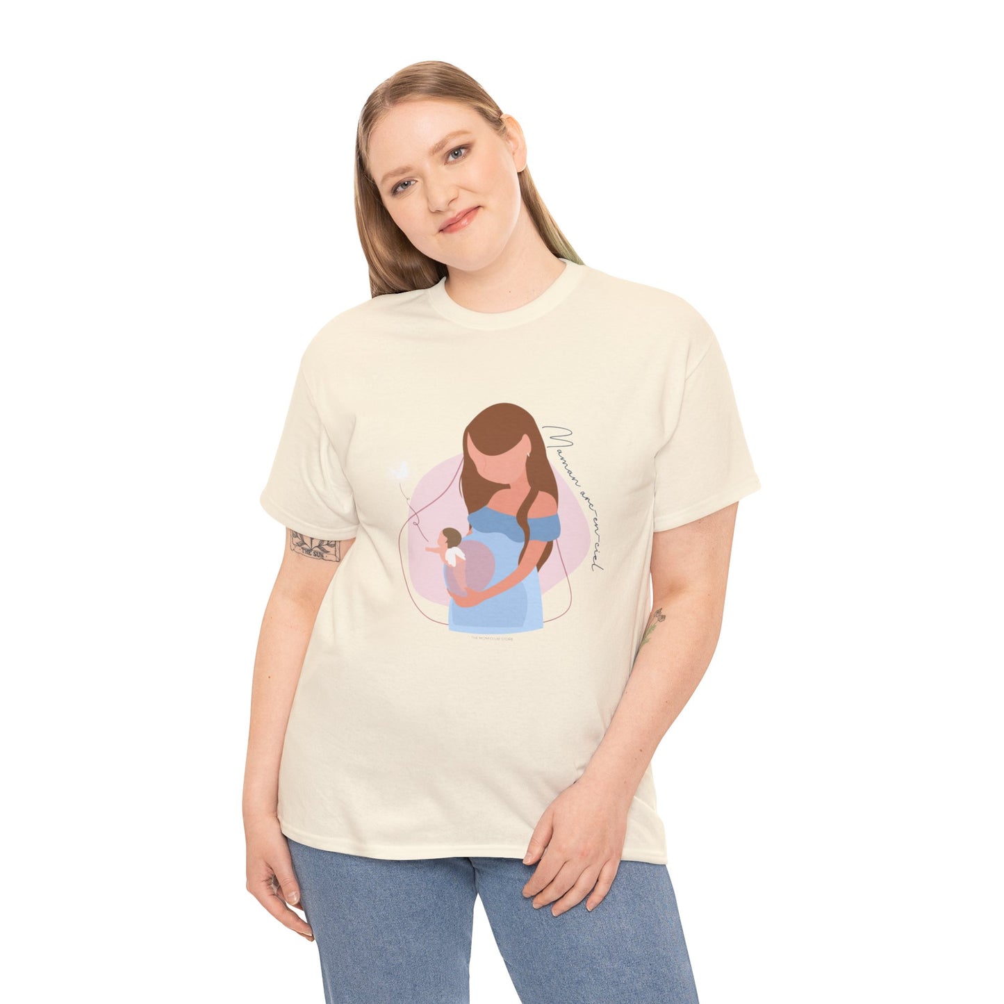 Rainbow mom t-shirt - adult