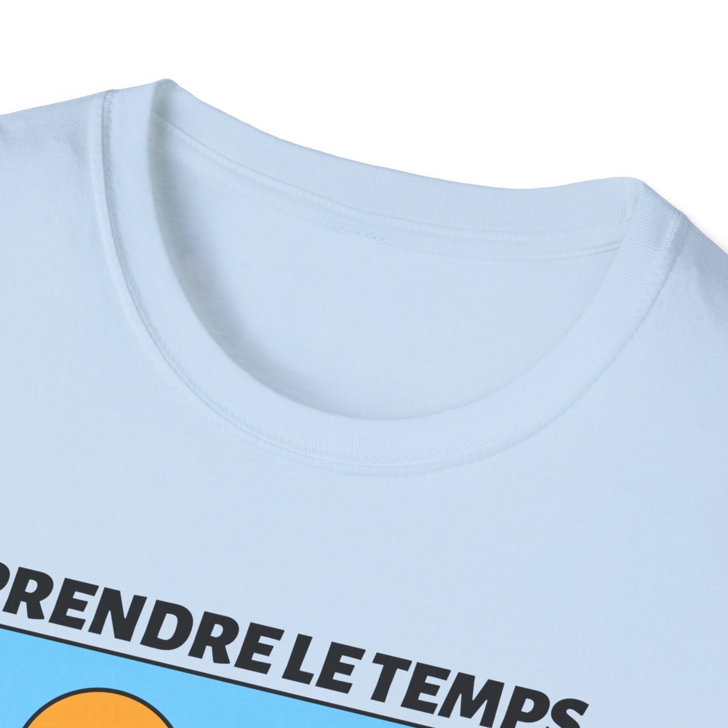 T-Shirt à imprimer -PRENDRE LE TEMPS DE FLEURIR- pour adulte