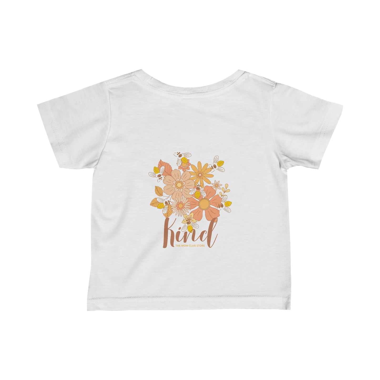BEE KIND unisex print short sleeve t-shirt for 6m-24m