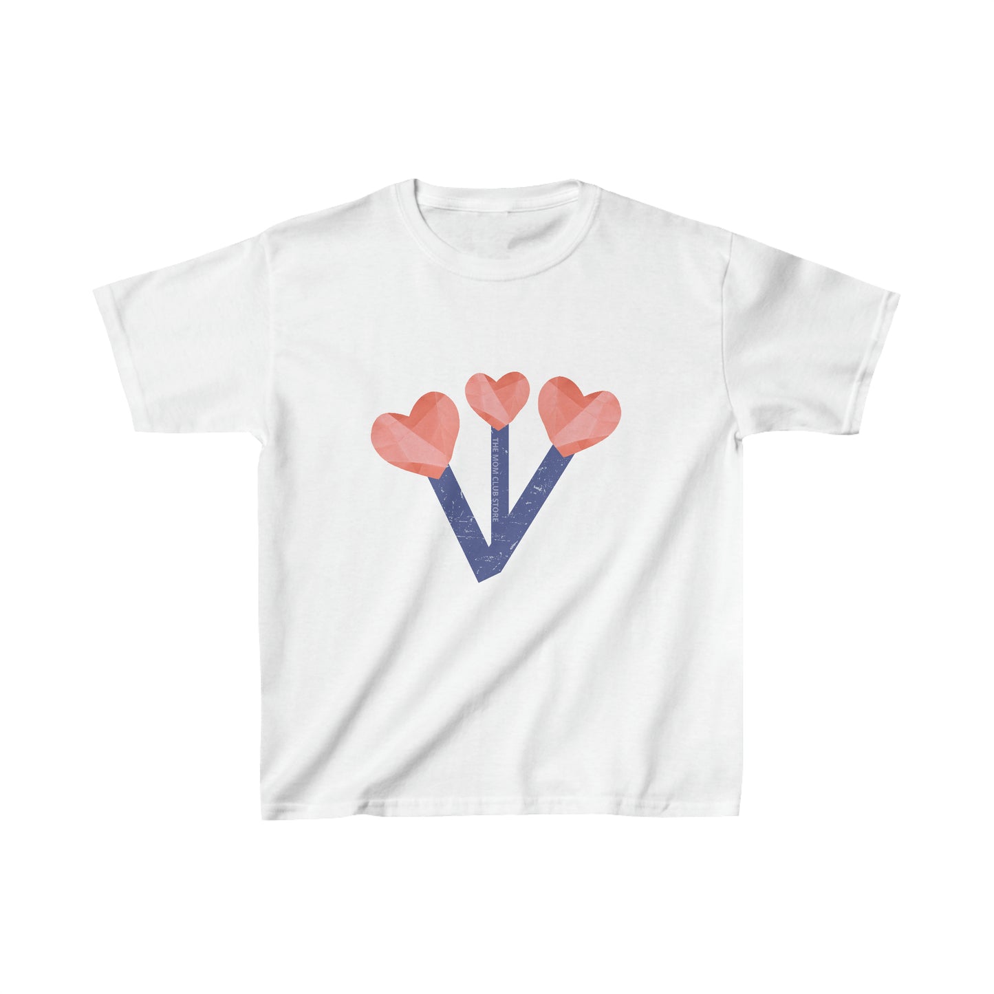 T-shirt à manches courtes à imprimé unisexe BOUQUET D'AMOUR pour enfant