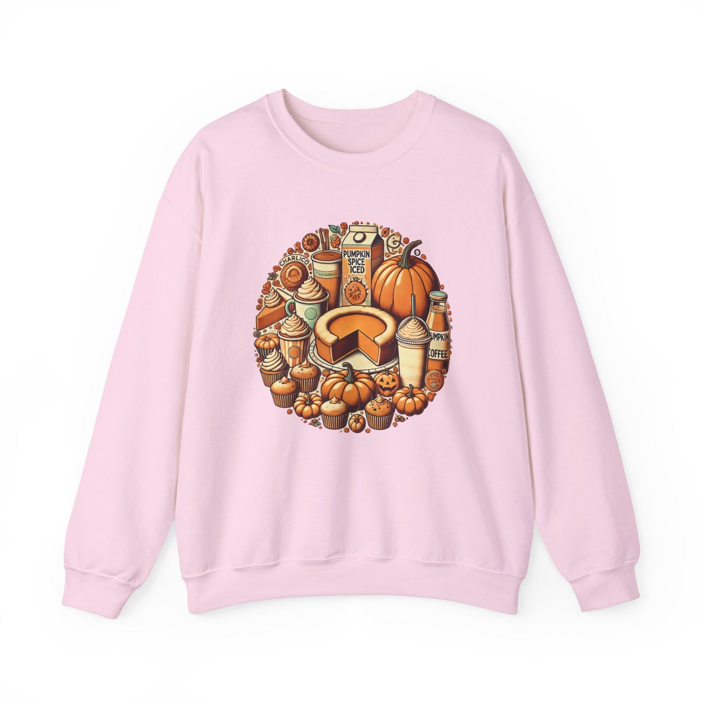 Crewneck sweatshirt to print -PUMPKINS AND CO- unisex for adults