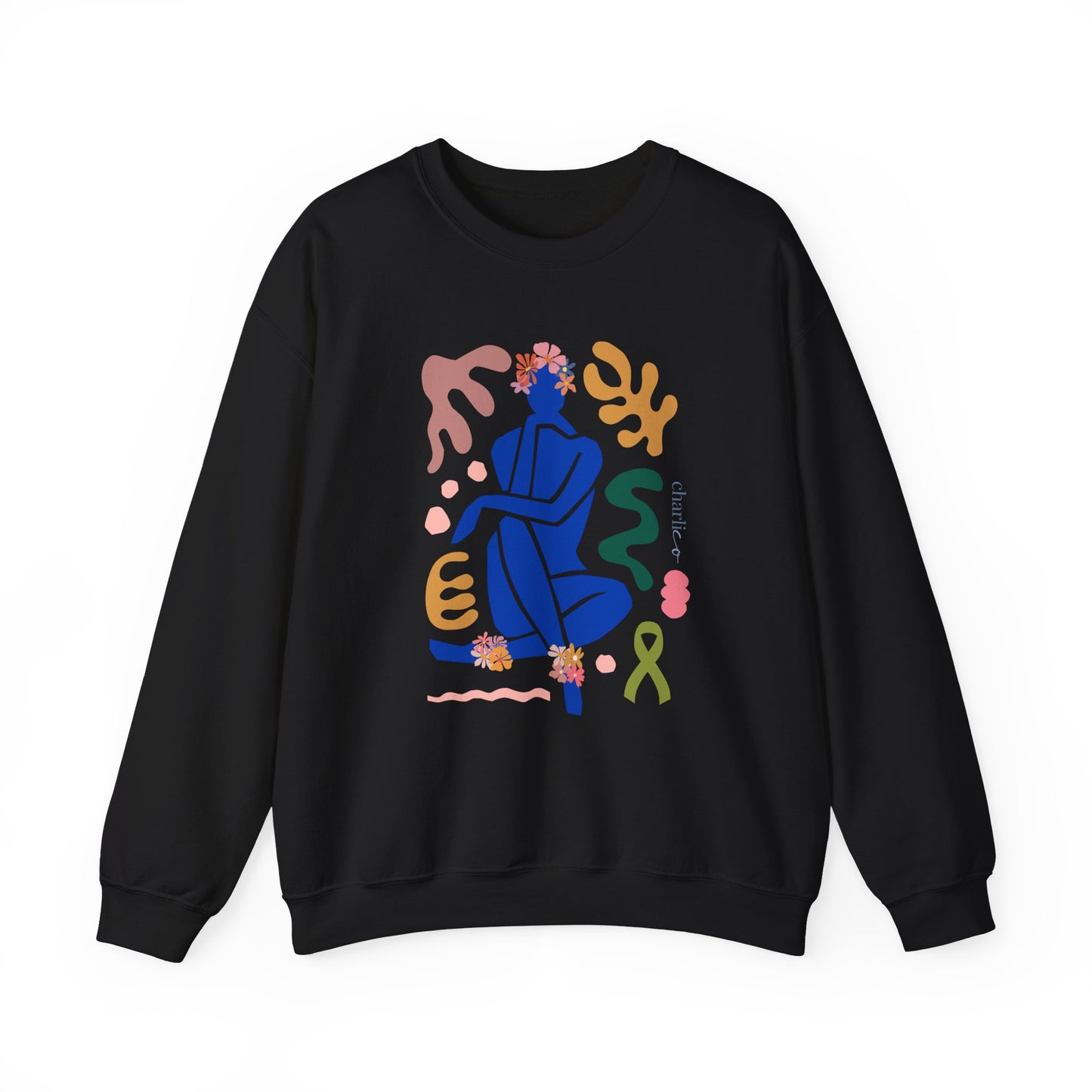 Sweatshirt crewneck -LYME- pour adulte