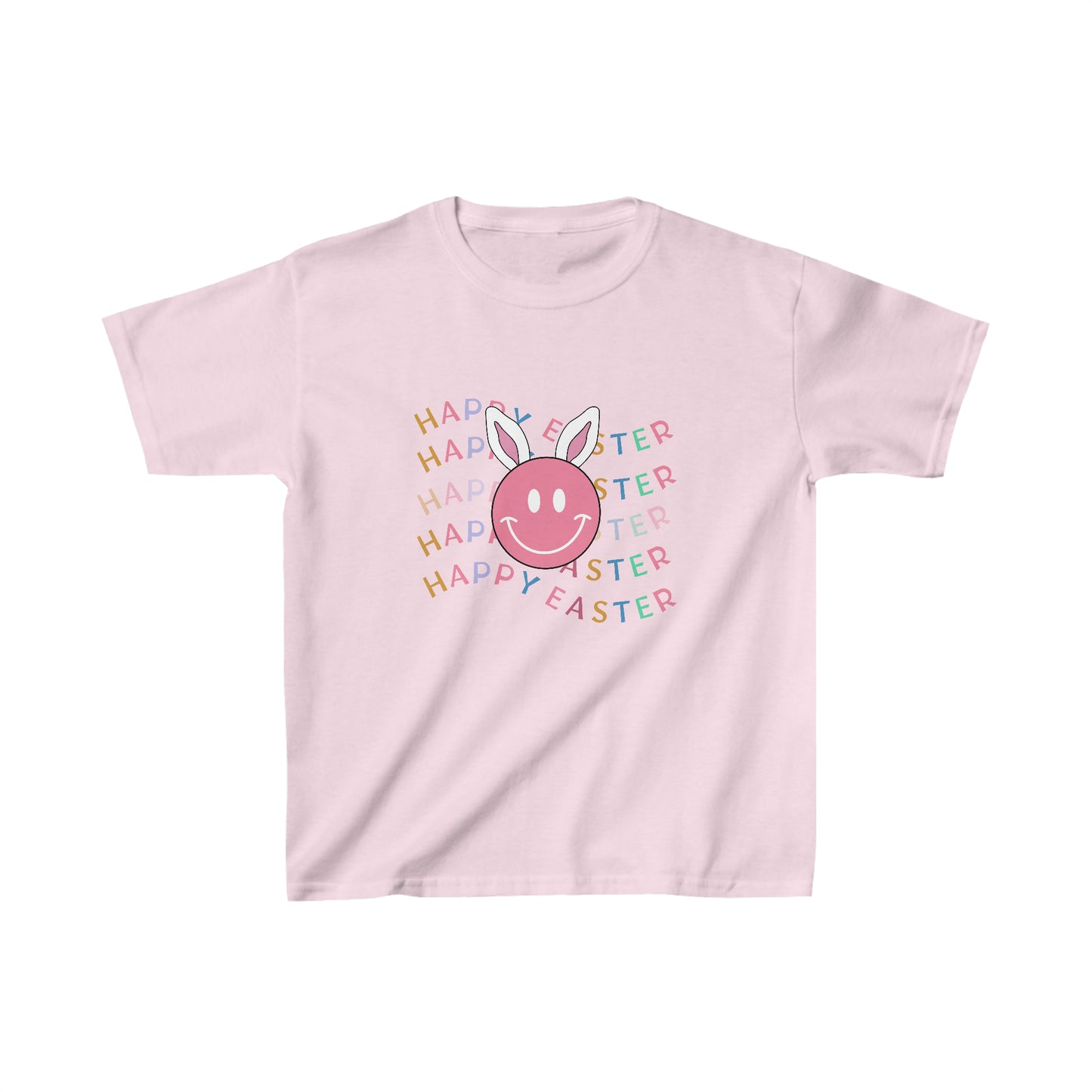 HAPPY EASTER pink t-shirt - child