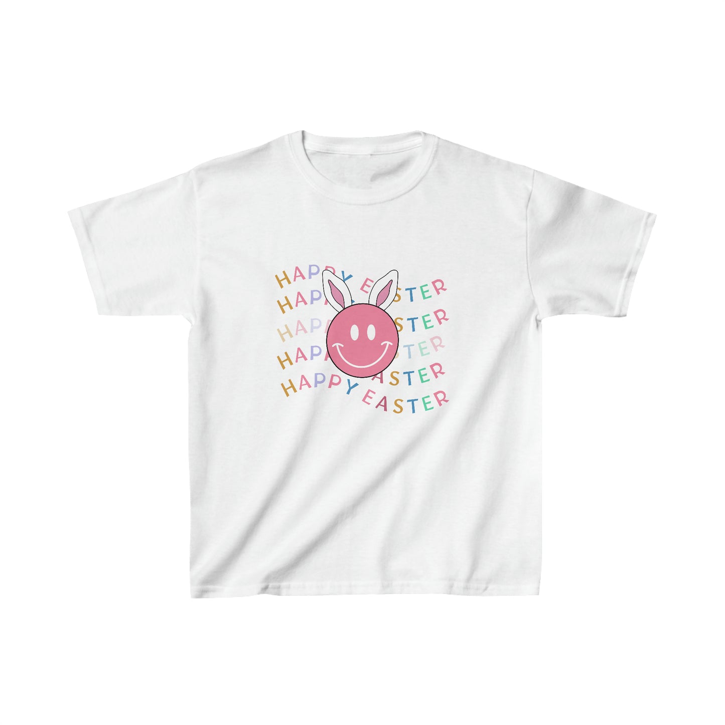 HAPPY EASTER pink t-shirt - child