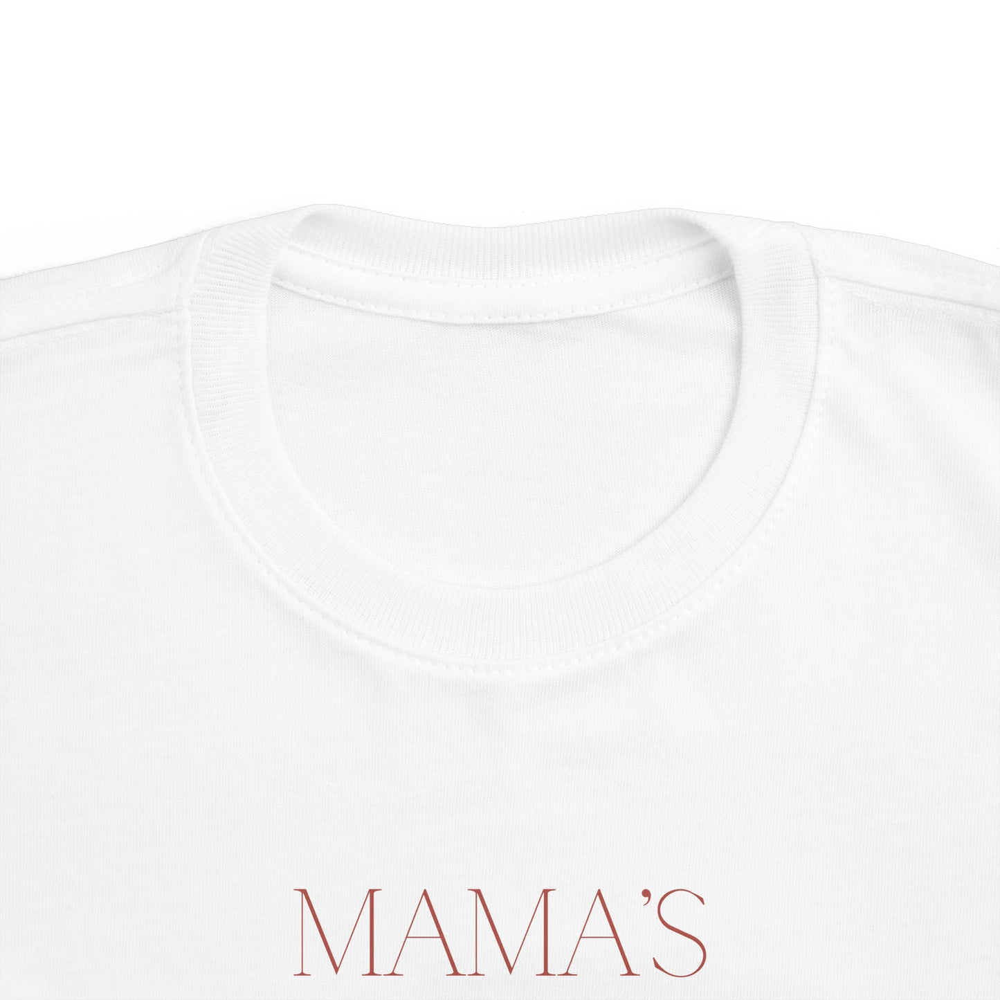 MAMA'S coffee date unisex print short-sleeve t-shirt for toddlers