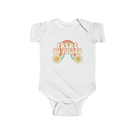 onesie MIDDLE BROTHER - 0/3-24m