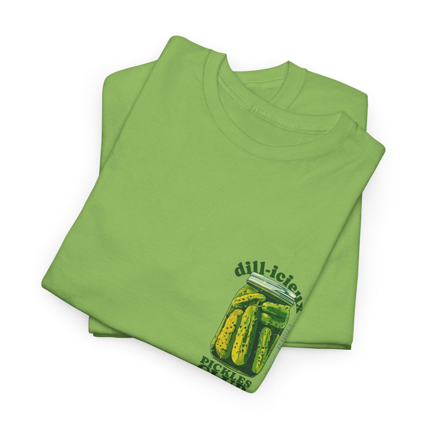 Printable t-shirt -DILL-ICIEUX PICKLES CLUB- for adults