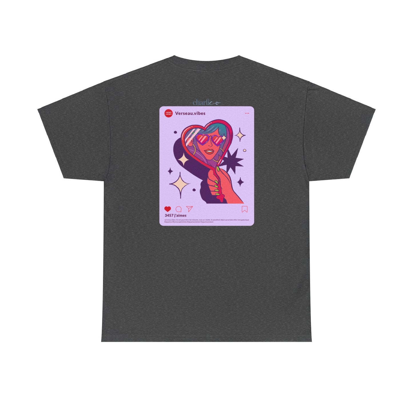 Printable t-shirt -AQUARIUS- for adults
