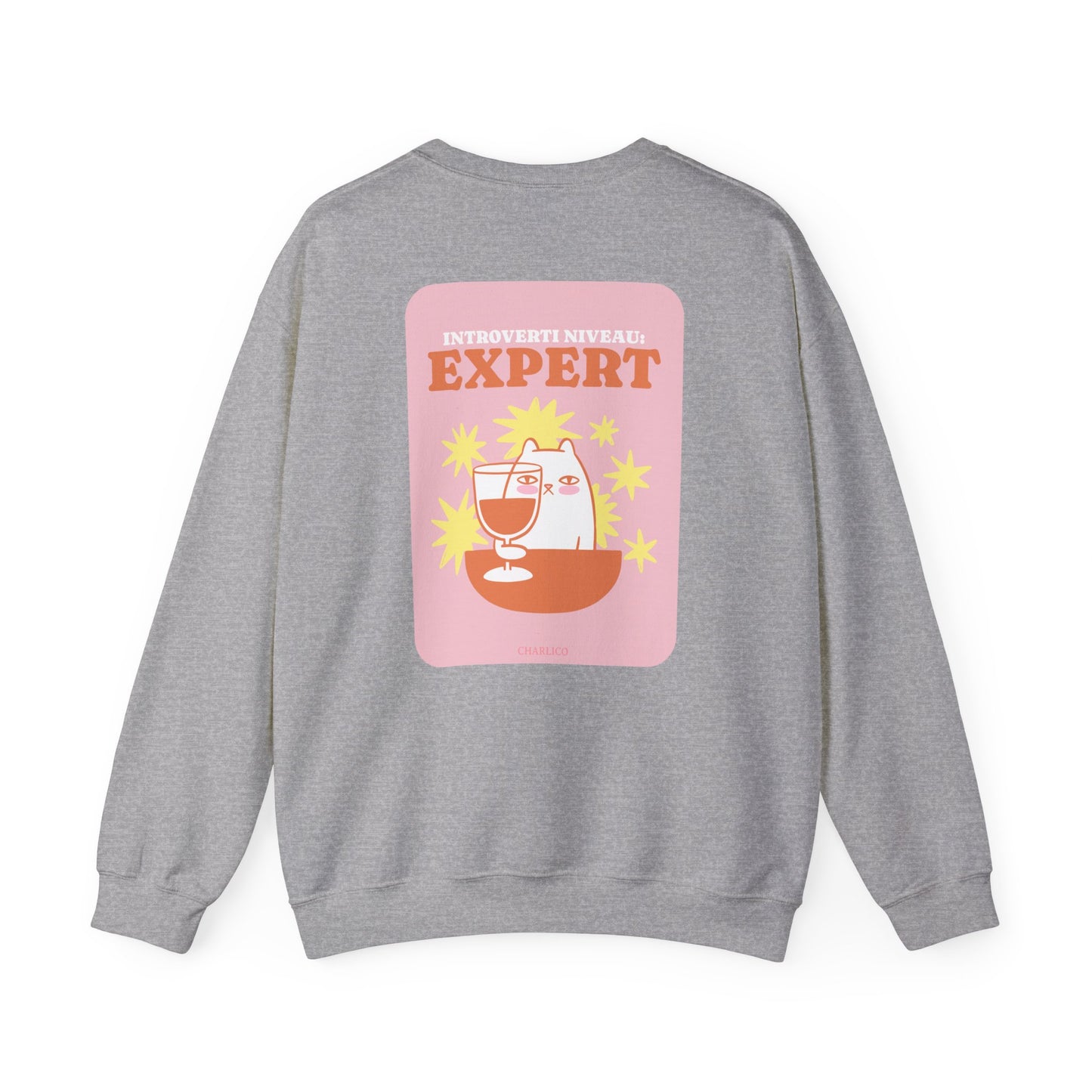 Sweat-shirt crewneck -introverti niveau: EXPERT- pour adulte